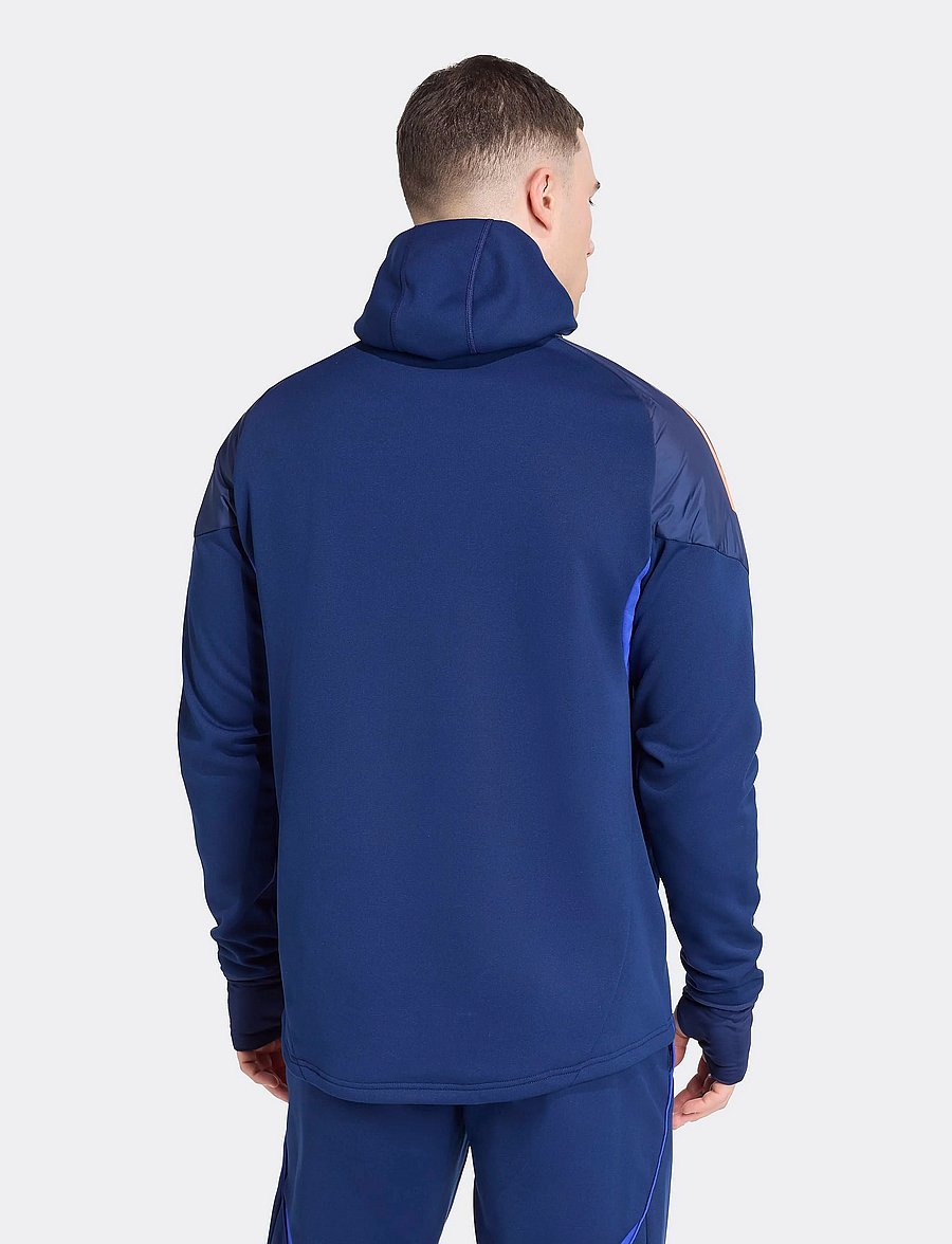 adidas Performance - TIRO25C WINTOP - sportjackor - dkblue/beaora - 2
