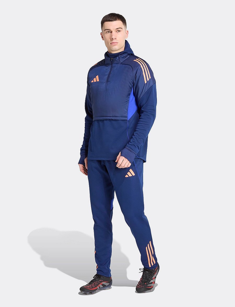 adidas Performance - TIRO25C WINTOP - sportjackor - dkblue/beaora - 3