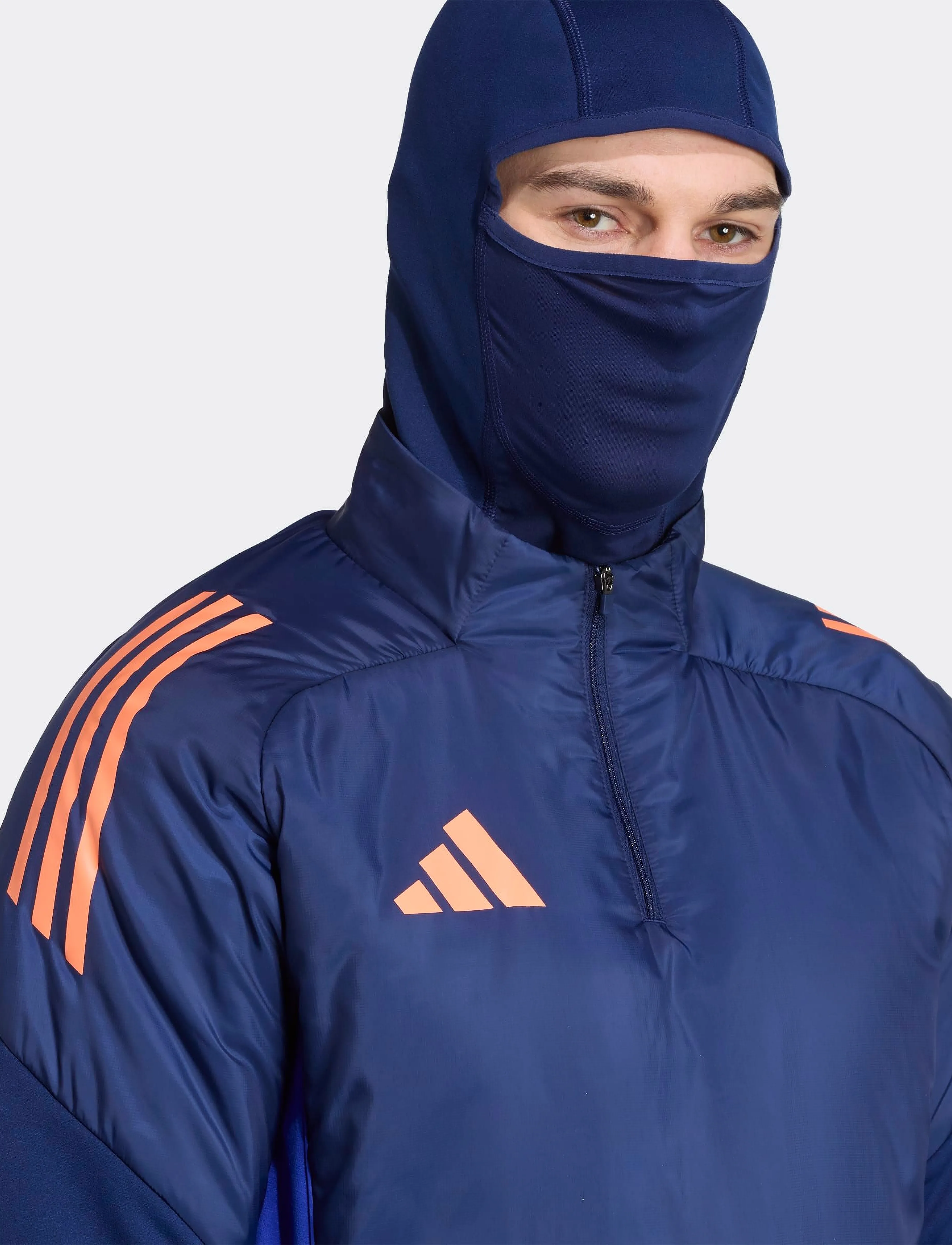 adidas Performance - TIRO25C WINTOP - sportjackor - dkblue/beaora - 5