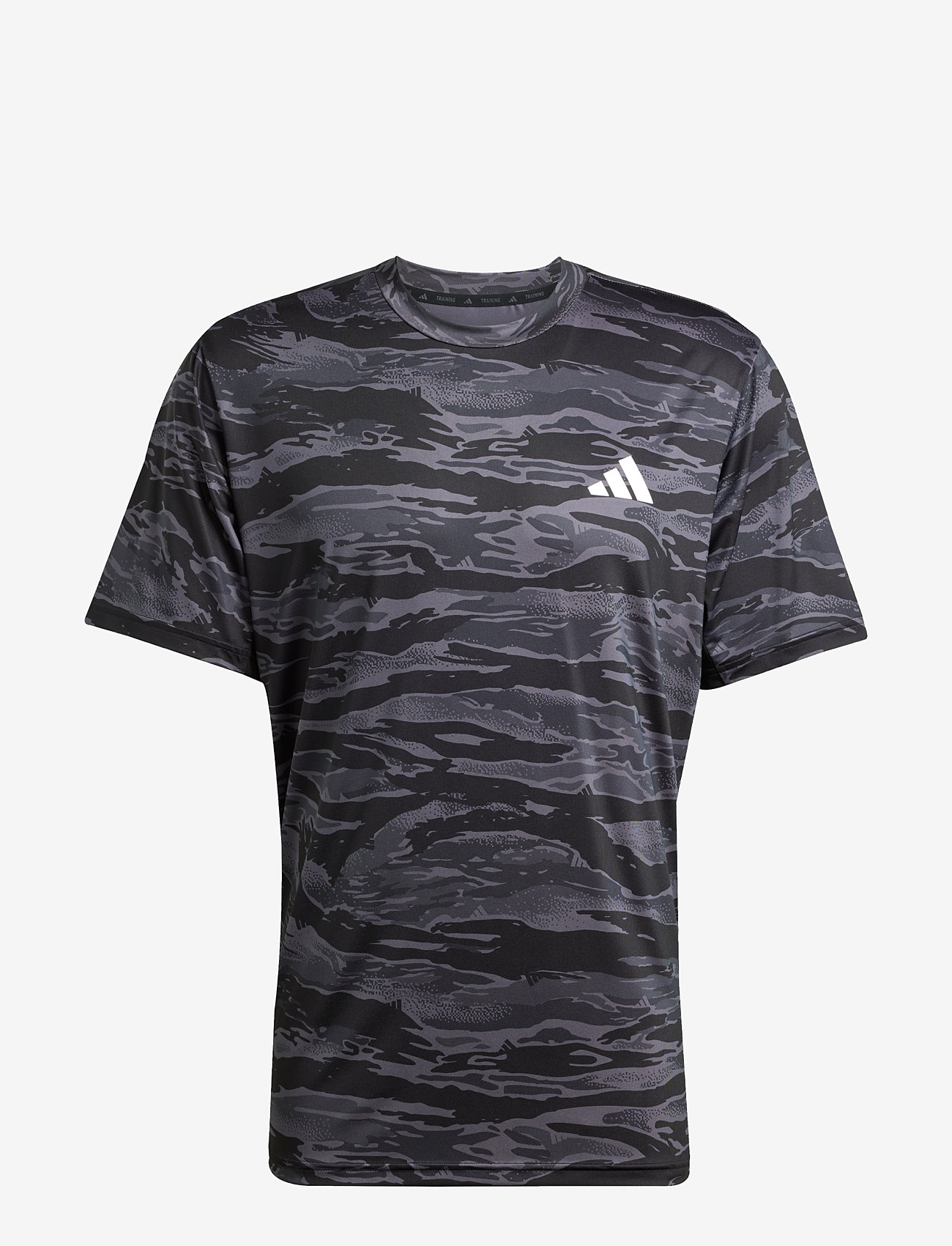 adidas Performance - CAMO AOP TEE - black/grefiv - 0