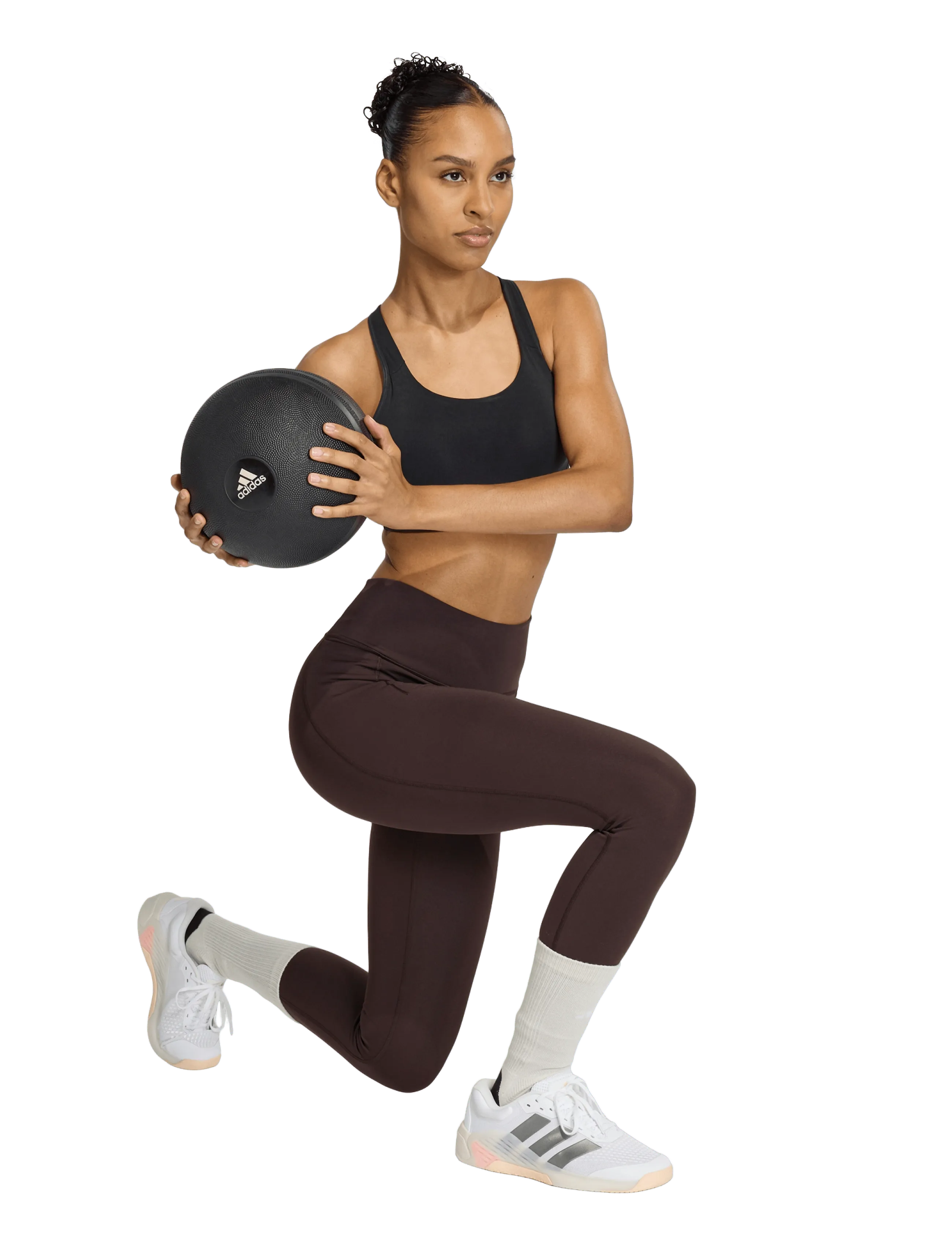 adidas Performance - OPT HS BRA - sport - black - 5