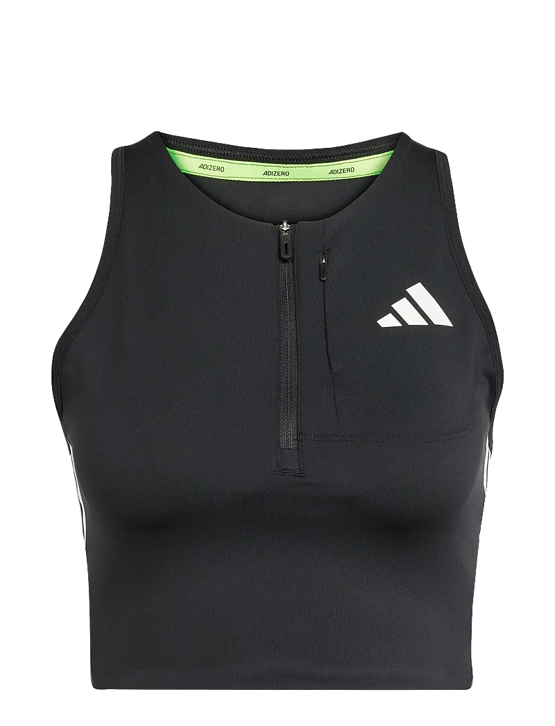 adidas Performance - ADIZERO CROP W - crop-tops - black - 1