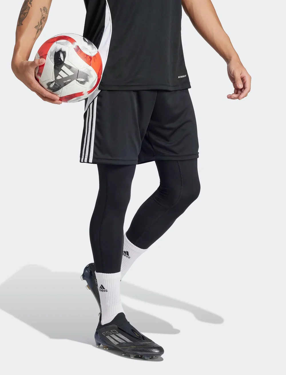 adidas Performance - TF LONG TIGHT M - trainingstights - black - 0