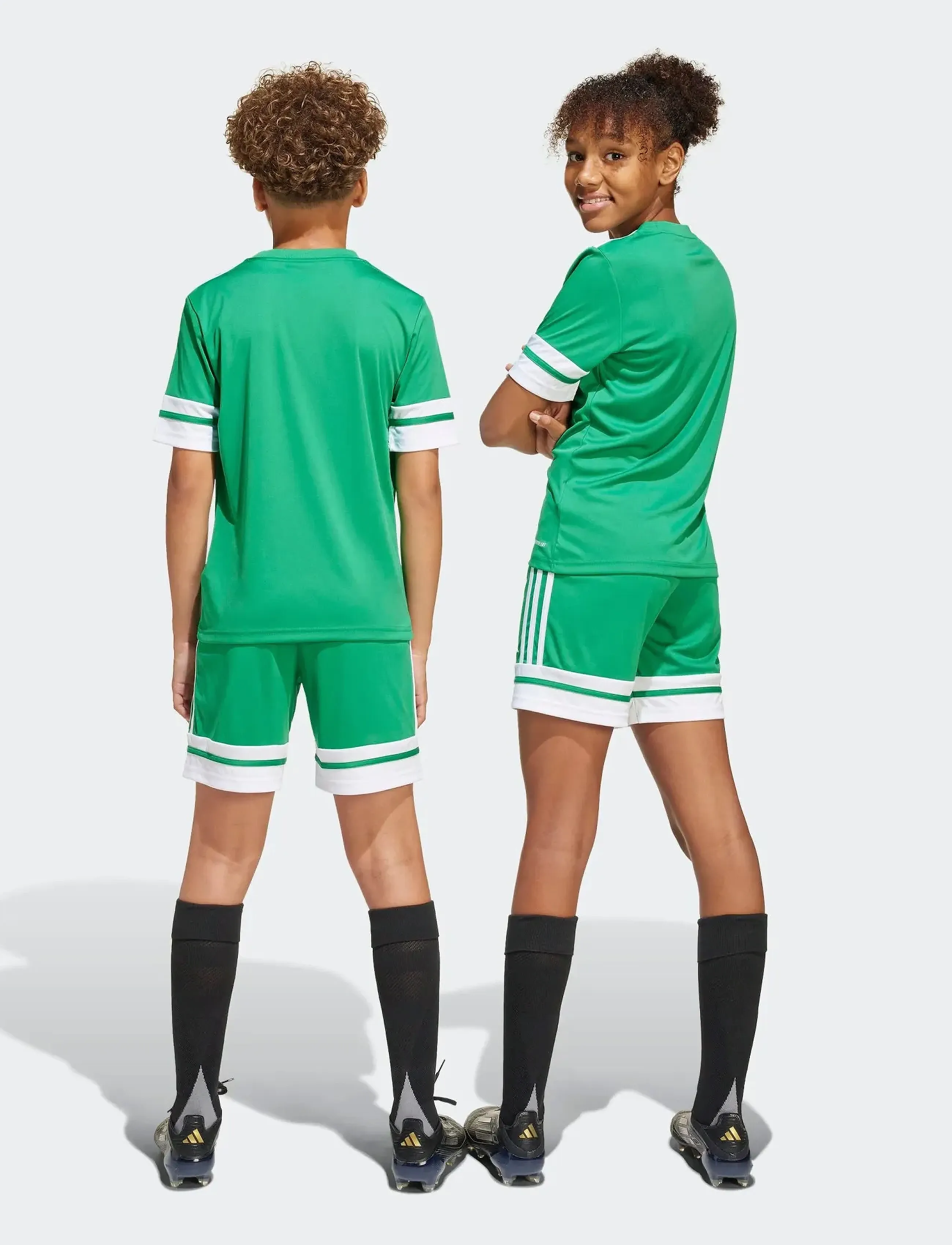 adidas Performance - SQUA25 SHO Y - sporta šorti - teagrn/white - 5