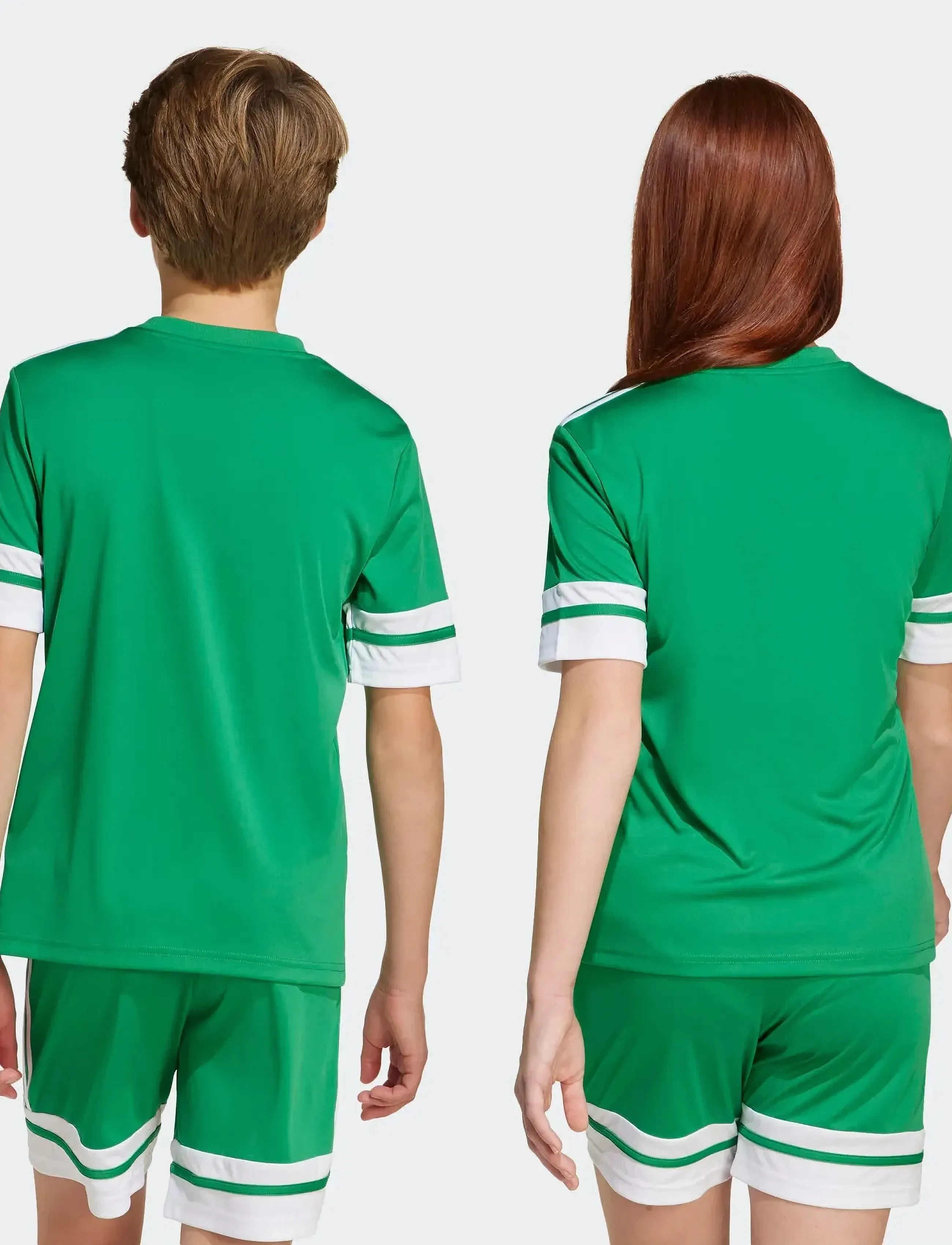 adidas Performance - SQUA25 JSY Y - sportieve tops - teagrn/white - 3