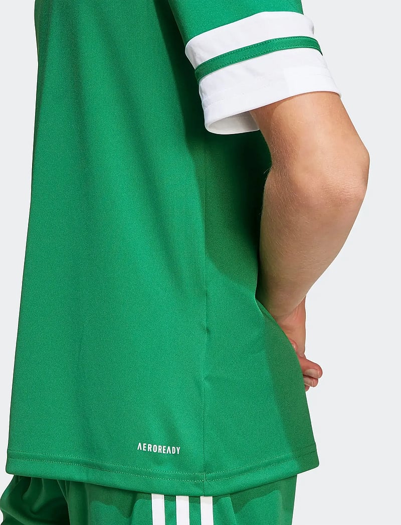 adidas Performance - SQUA25 JSY Y - sportstopper - teagrn/white - 4