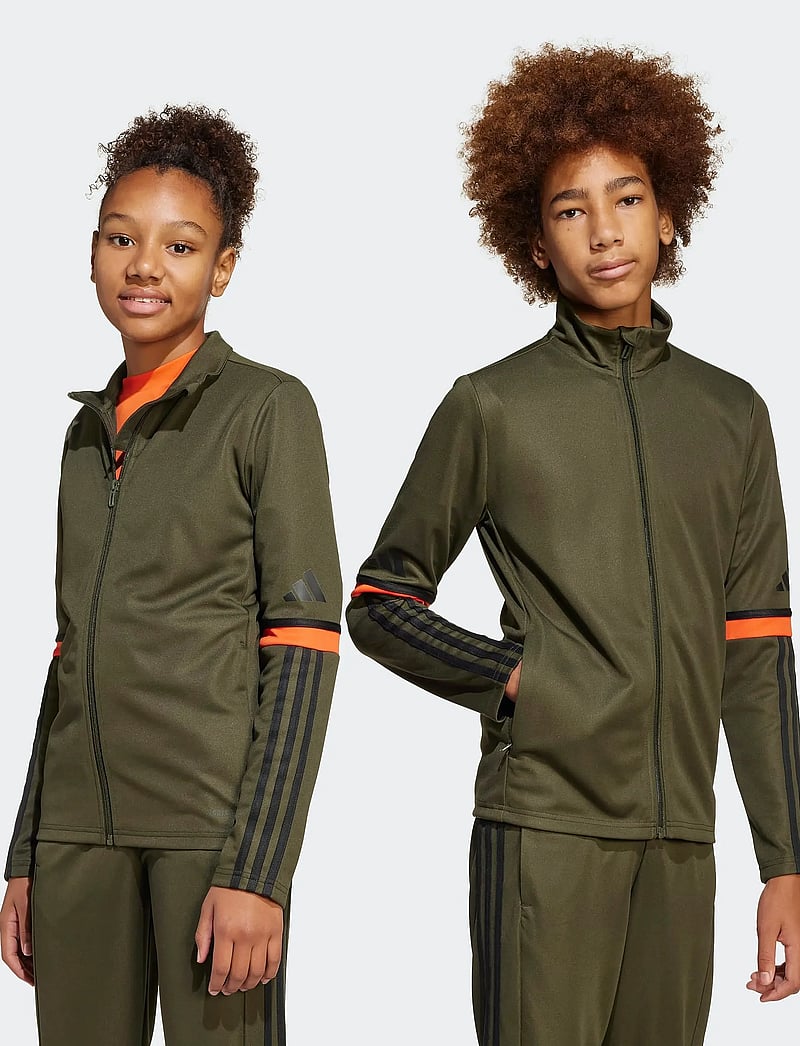 adidas Performance - SQ25 TR JKT Y - sweaters - ngtcar/black/seimor - 2
