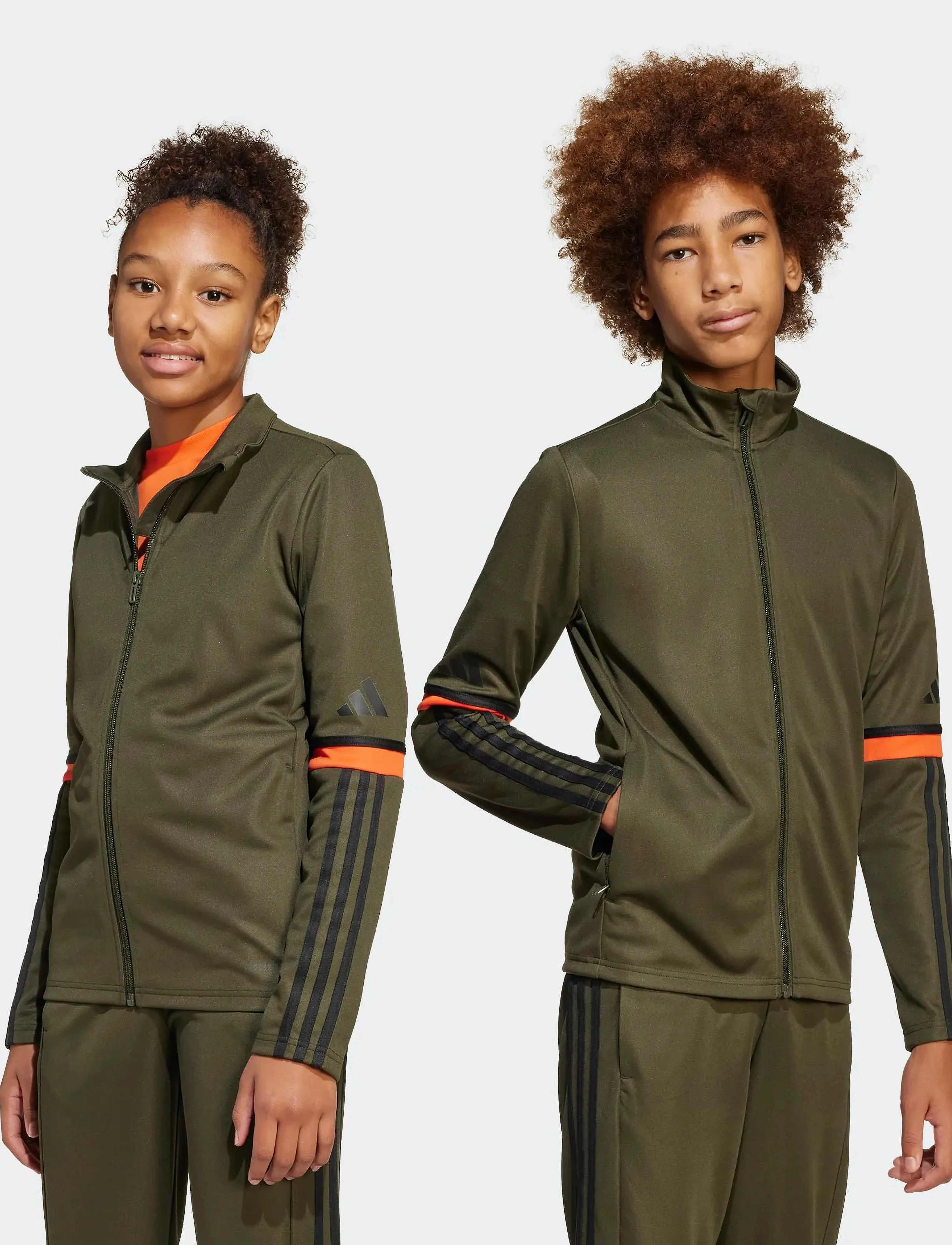 adidas Performance - SQ25 TR JKT Y - sweatshirts - ngtcar/black/seimor - 2