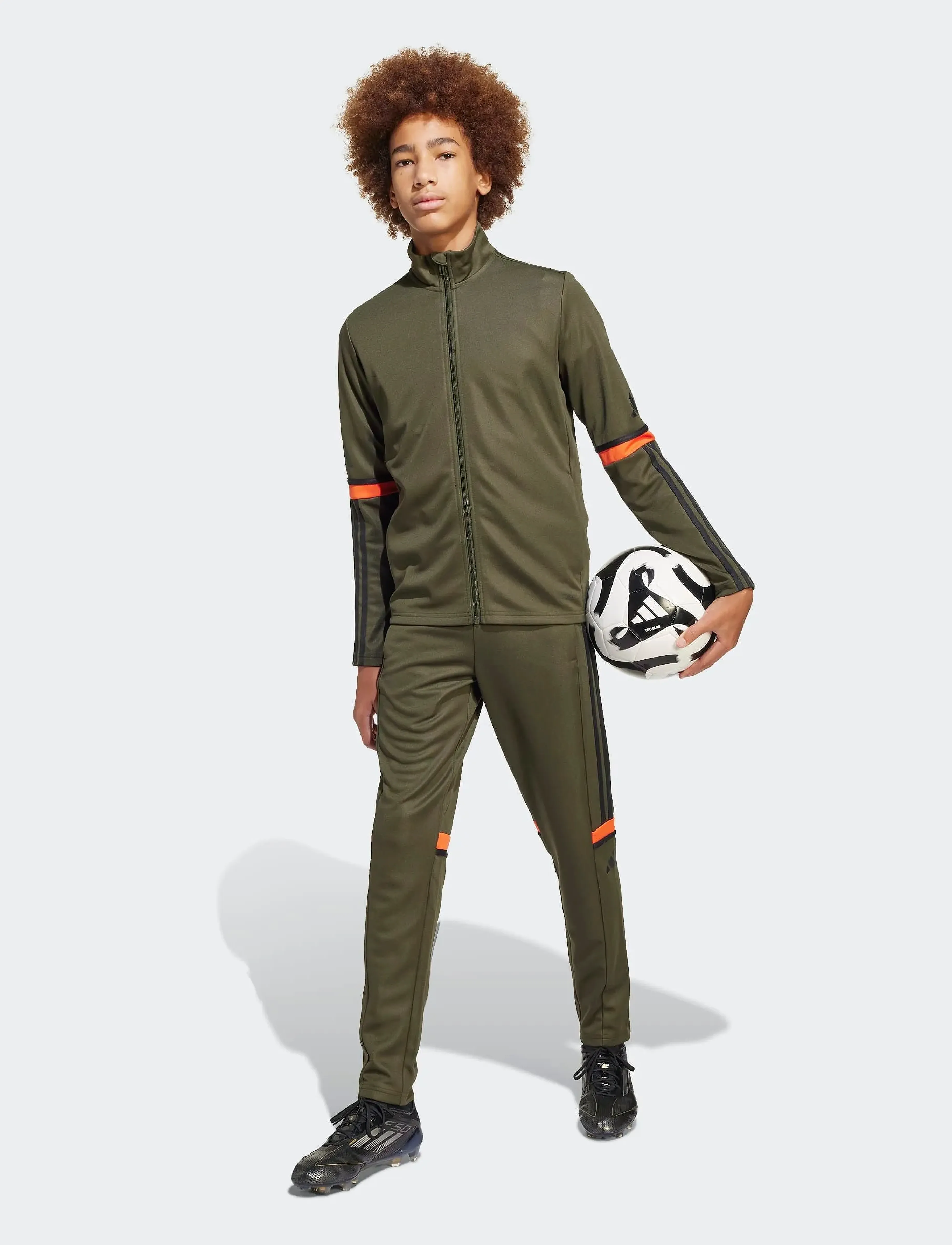 adidas Performance - SQ25 TR JKT Y - sweatshirts & kapuzenpullover - ngtcar/black/seimor - 5