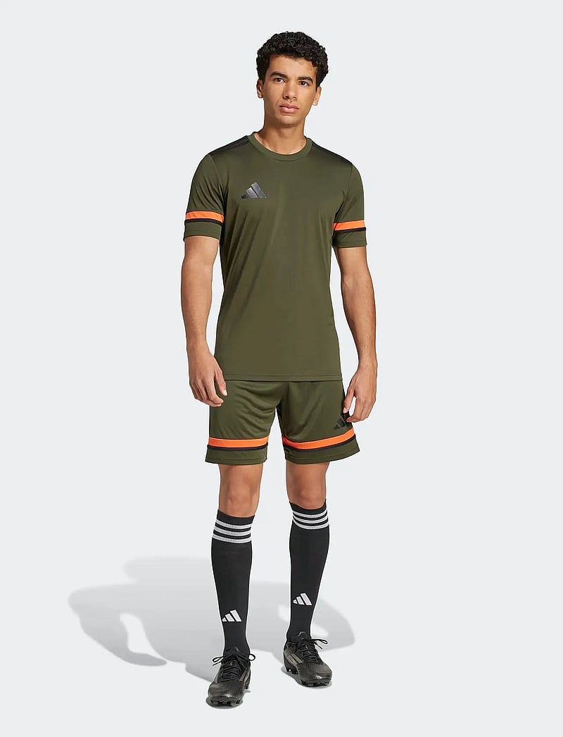 adidas Performance - SQUA25 JSY M - t-shirts - ngtcar/black/seimor - 5