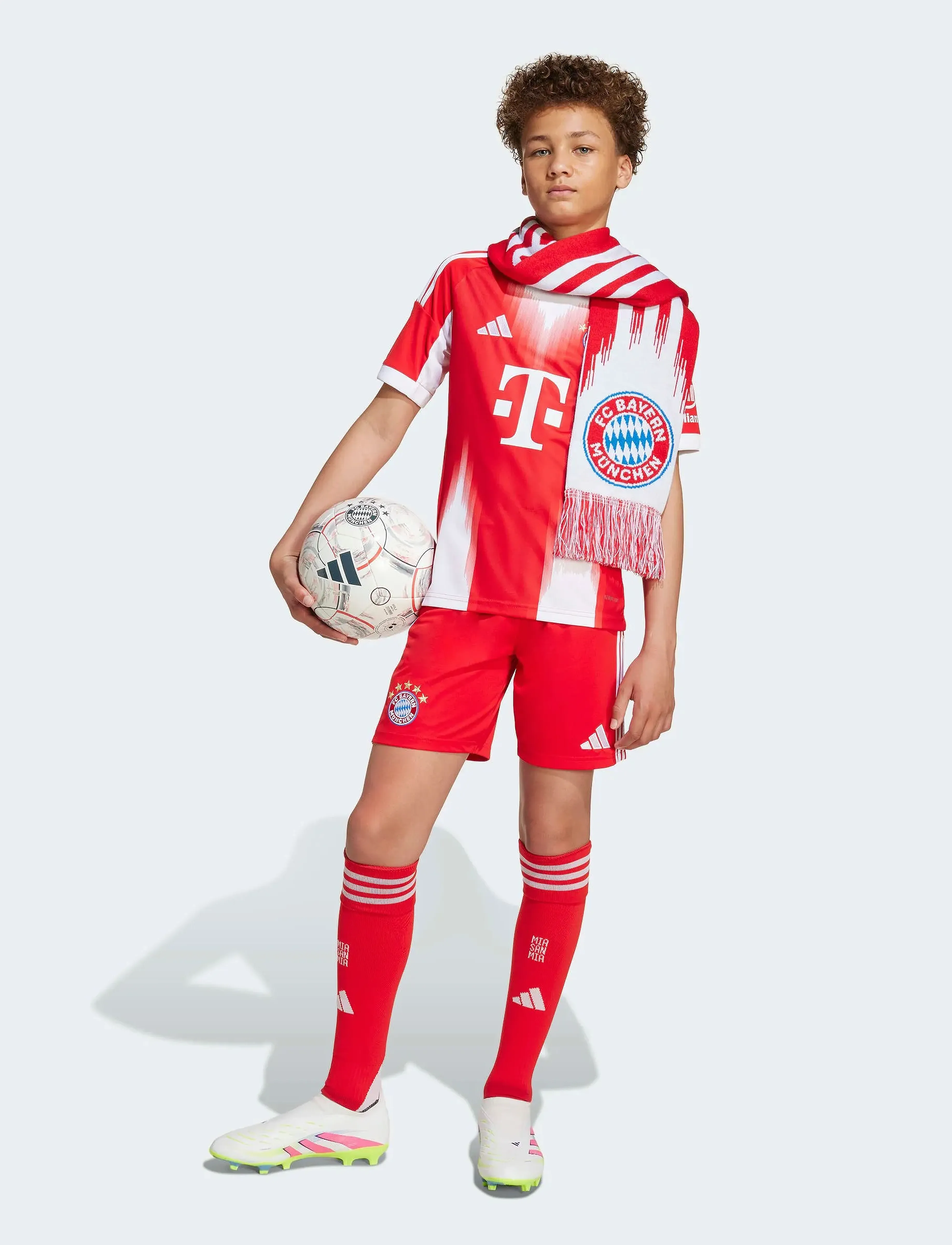 adidas Performance - FCB H SHO Y - gode sommertilbud - red - 0