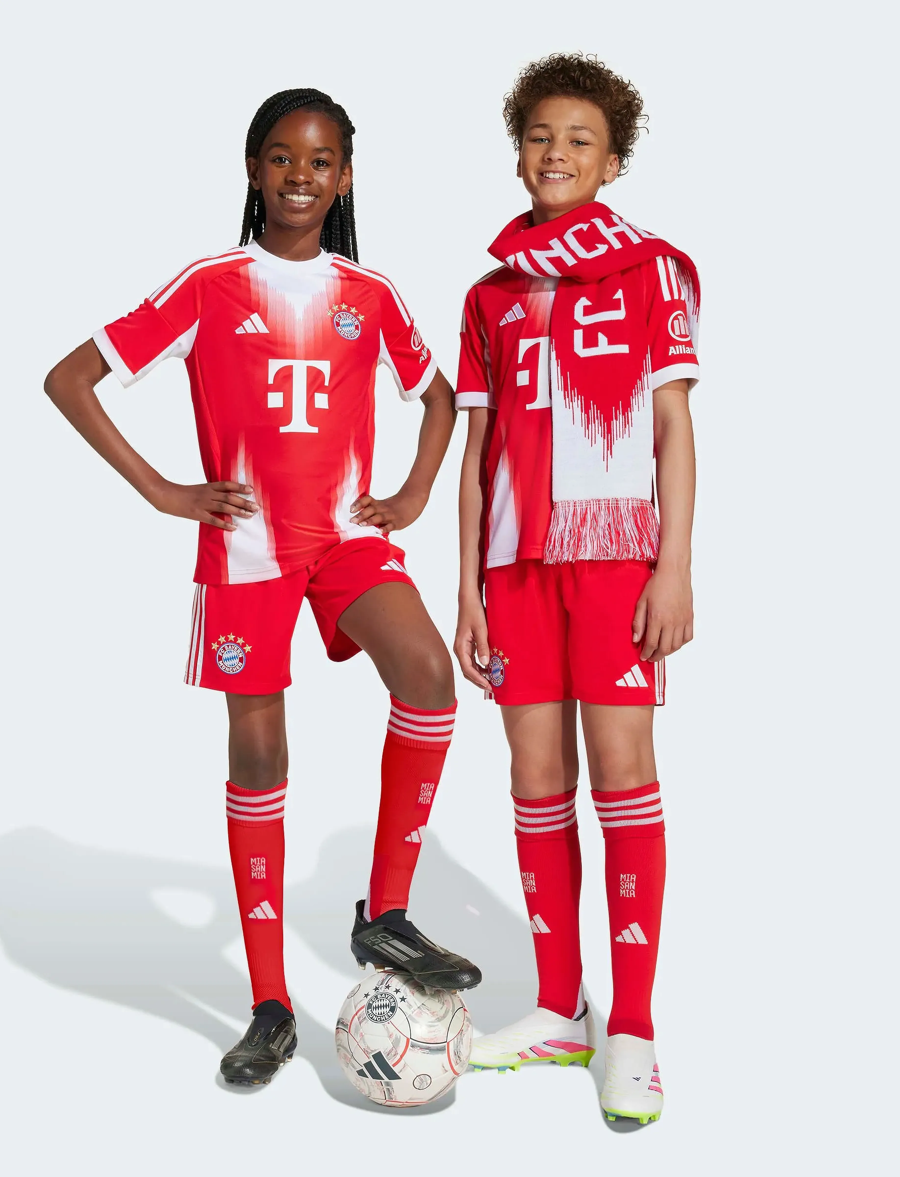 adidas Performance - FCB H SHO Y - sportoberteile - red - 5