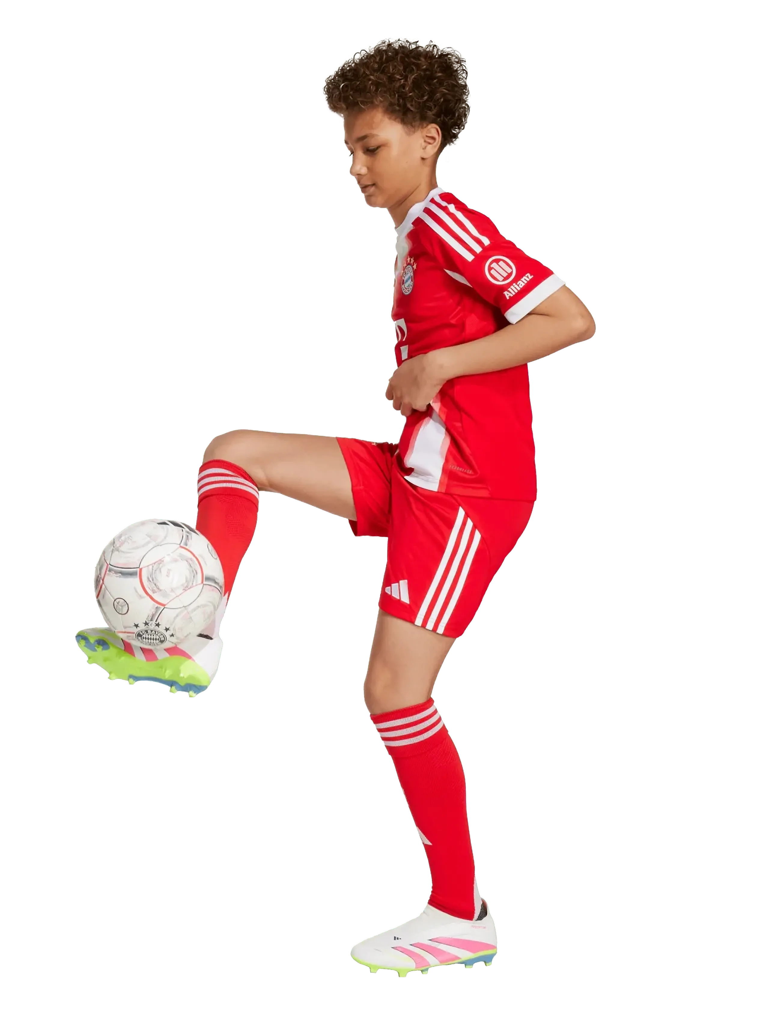 adidas Performance Fcb H Jsy Y, Børn, Kortærmet Fodboldtrøje, Rød, Str: 176