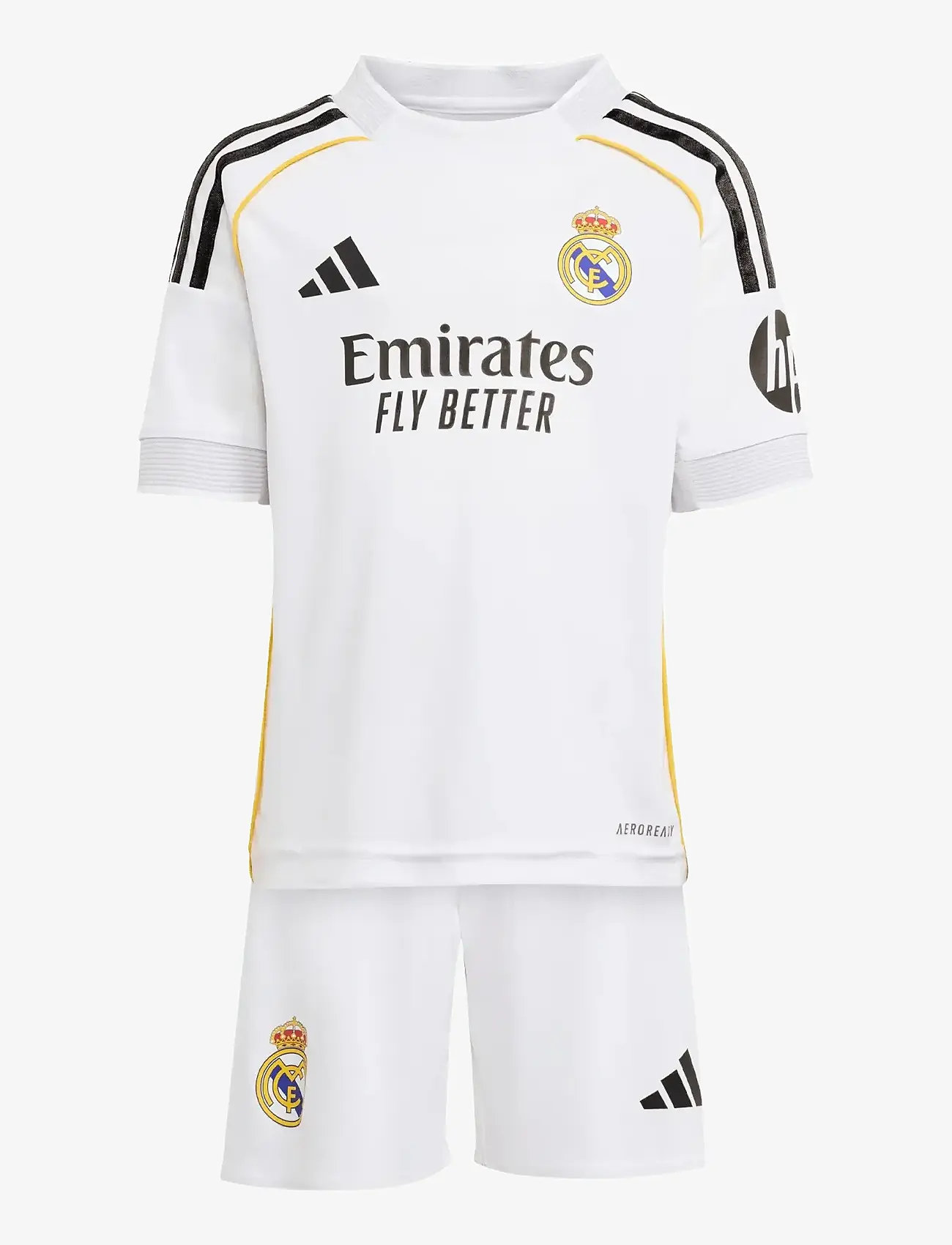 adidas Performance - REAL H MINI - sets mit kurzärmeligem t-shirt - white - 0