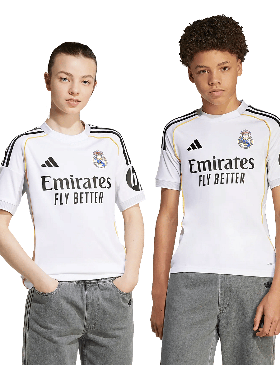 adidas Performance - REAL H JSY Y - spordisärgid - white - 4