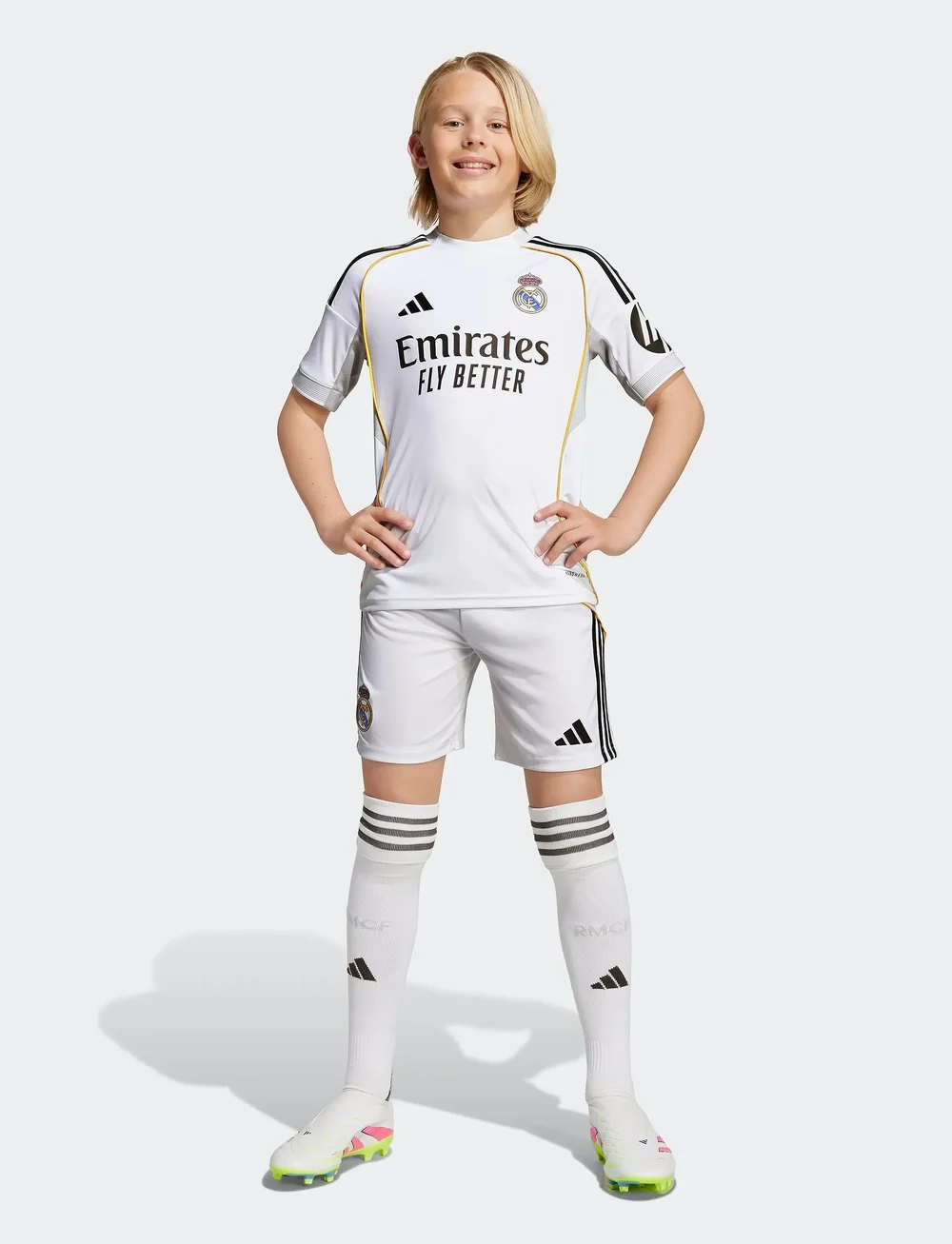 adidas Performance - REAL H Y KIT - spordisärgid - white - 0