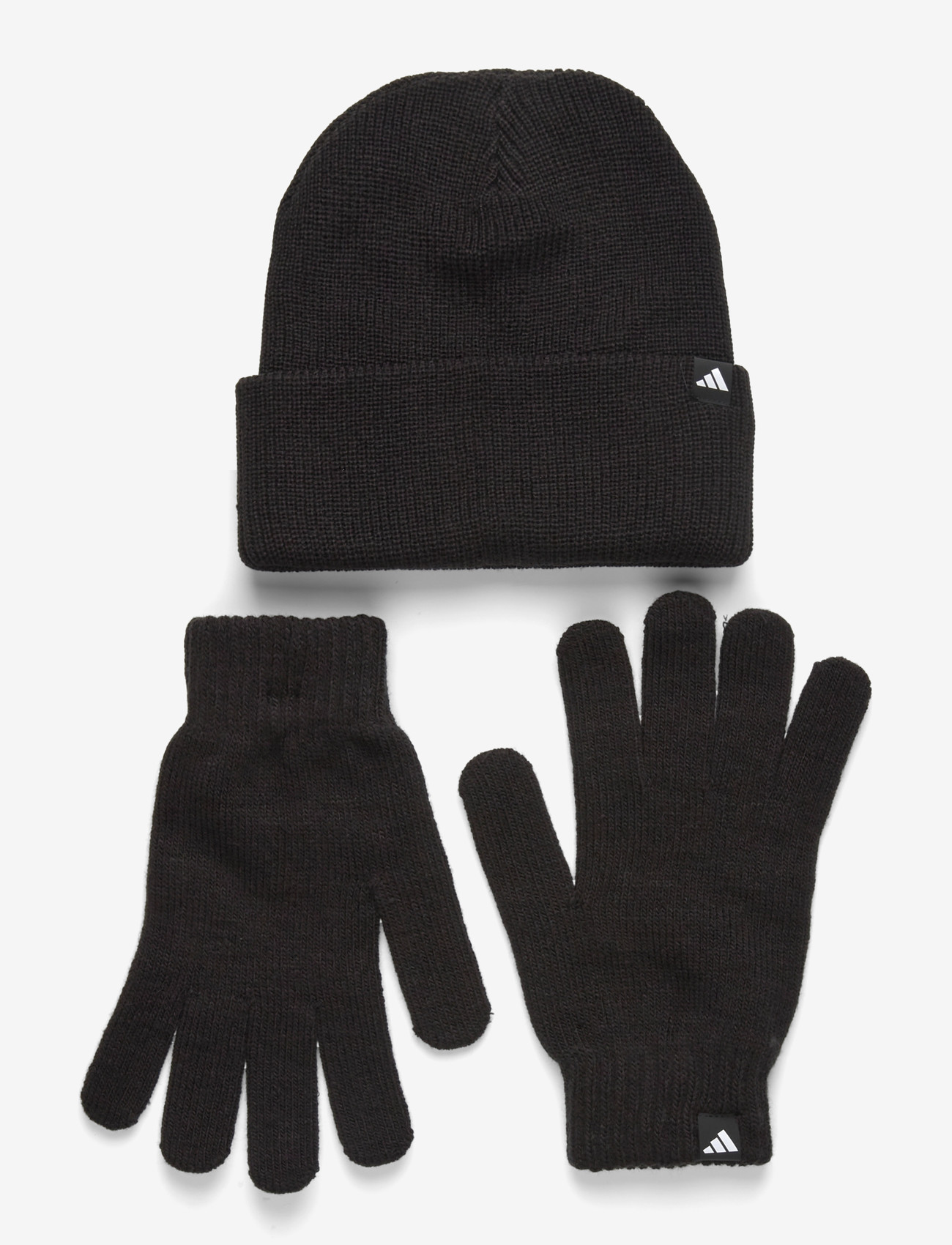 adidas Performance - GLOVE BEANIE - fingerhandsker - black/white - 0