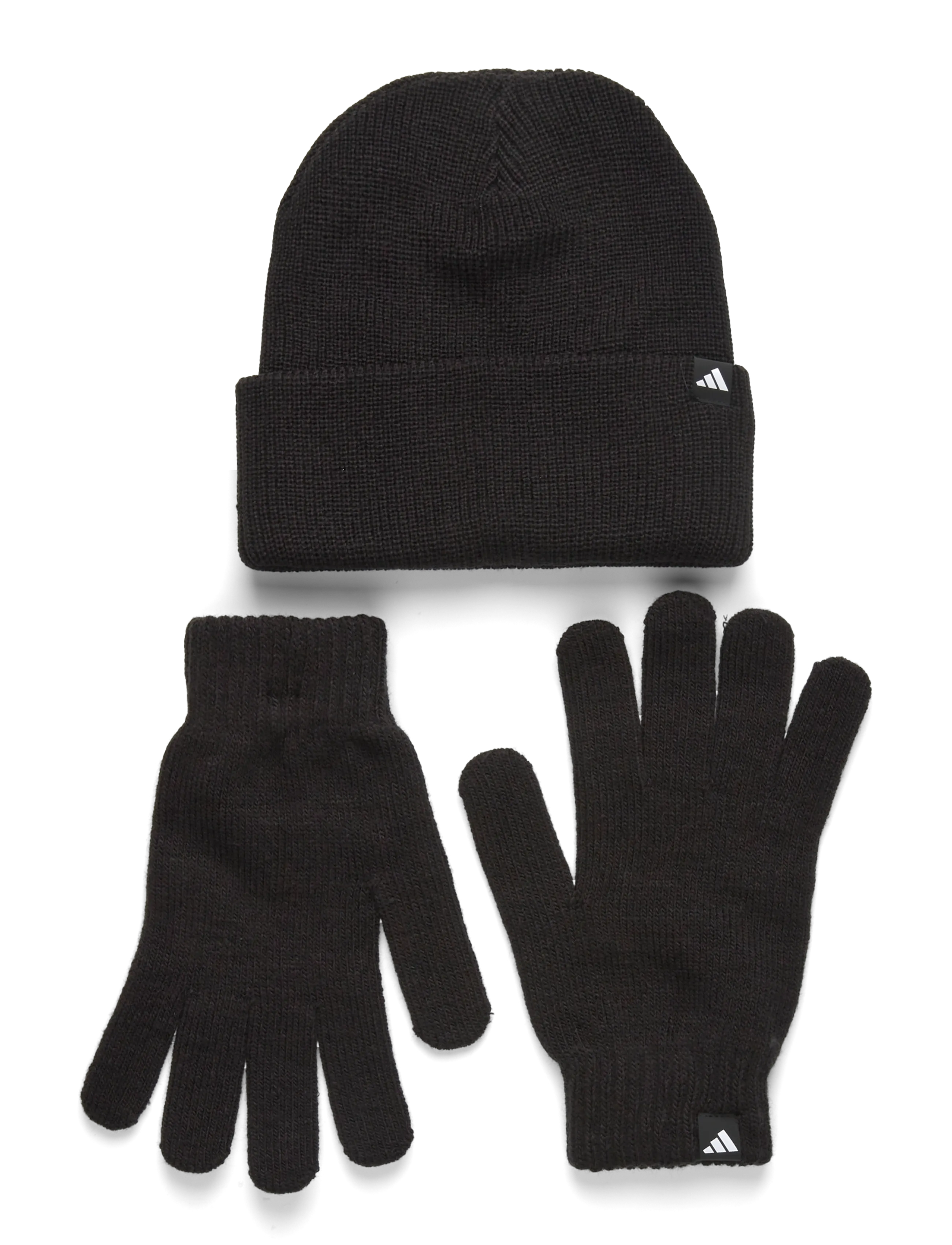 adidas Performance GLOVE BEANIE - Mützen - BLACK/WHITE / black