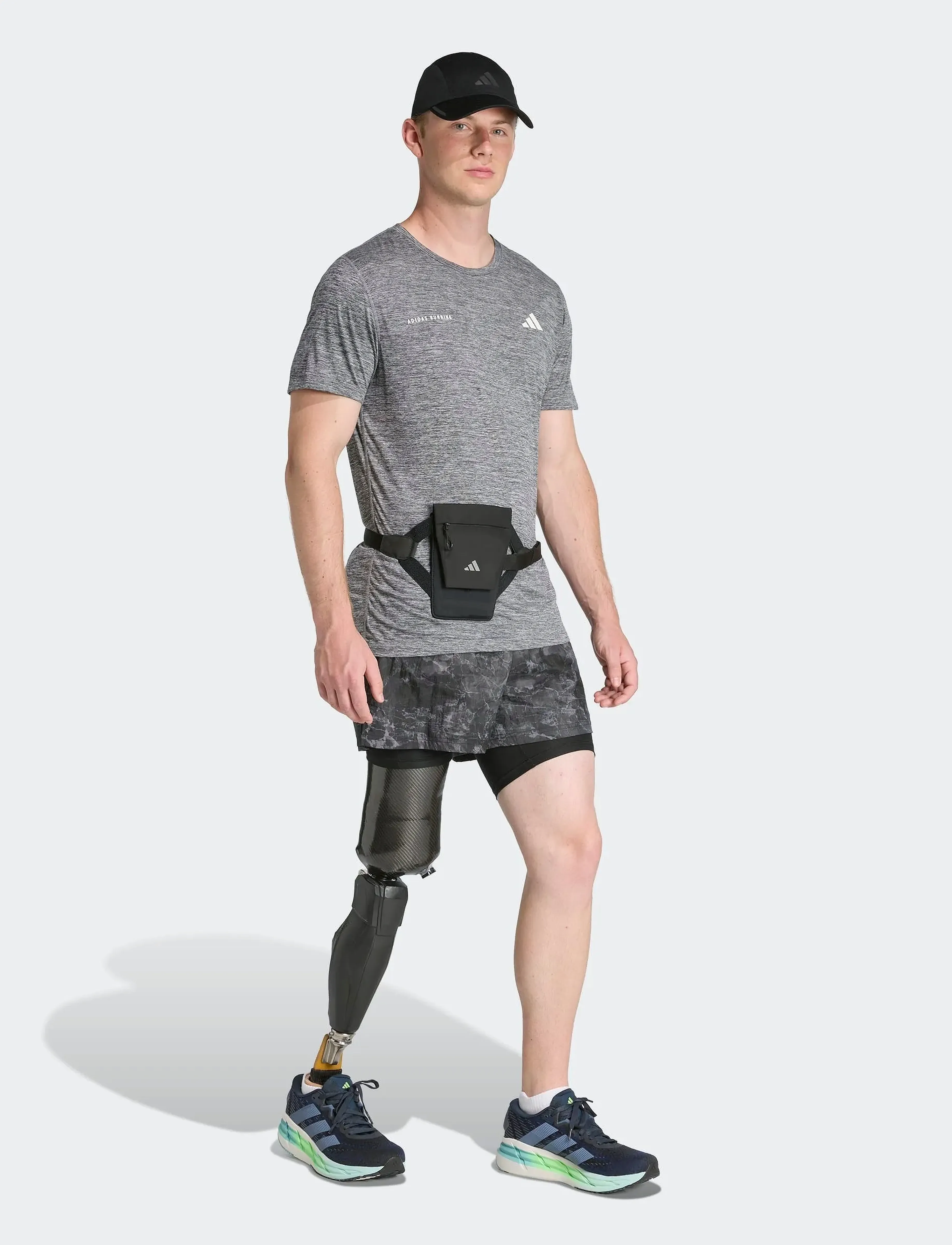 adidas Performance - OTR SD 2in1 M - sweatshorts - grefou/black - 3