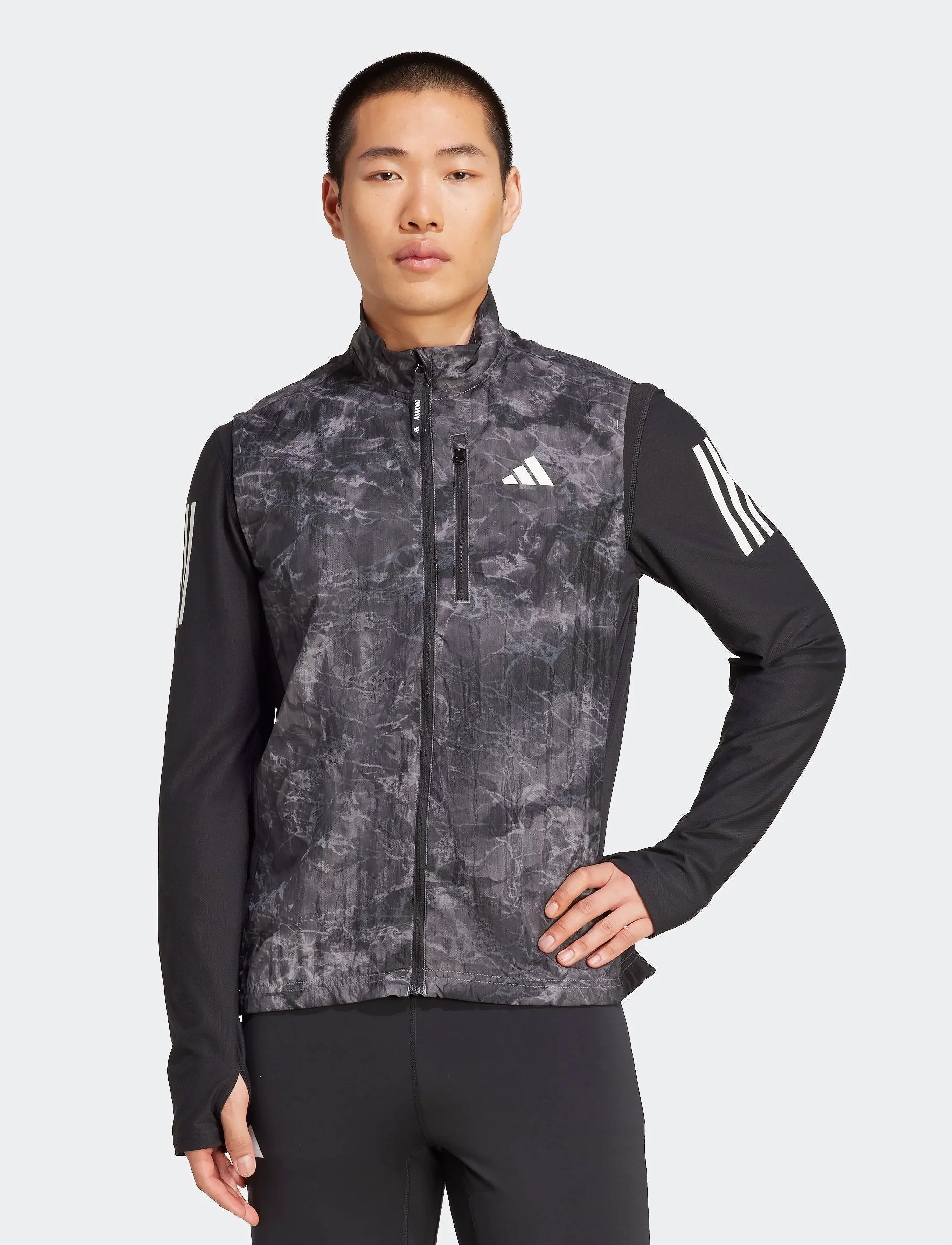 adidas Performance Otr Sd Vest M, Mænd, Løbevest, Grå, Str: XXL