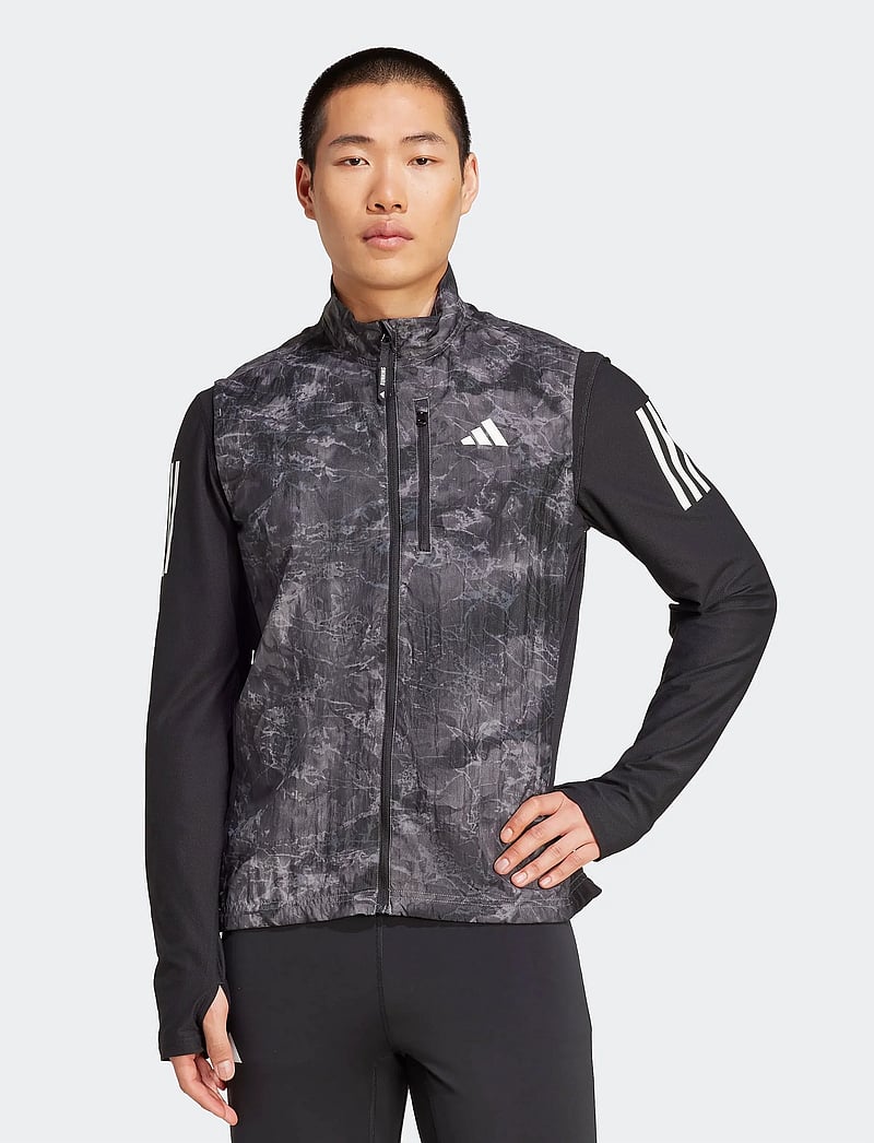 adidas Performance - OTR SD VEST M - bodywarmers - grefou/black - 0