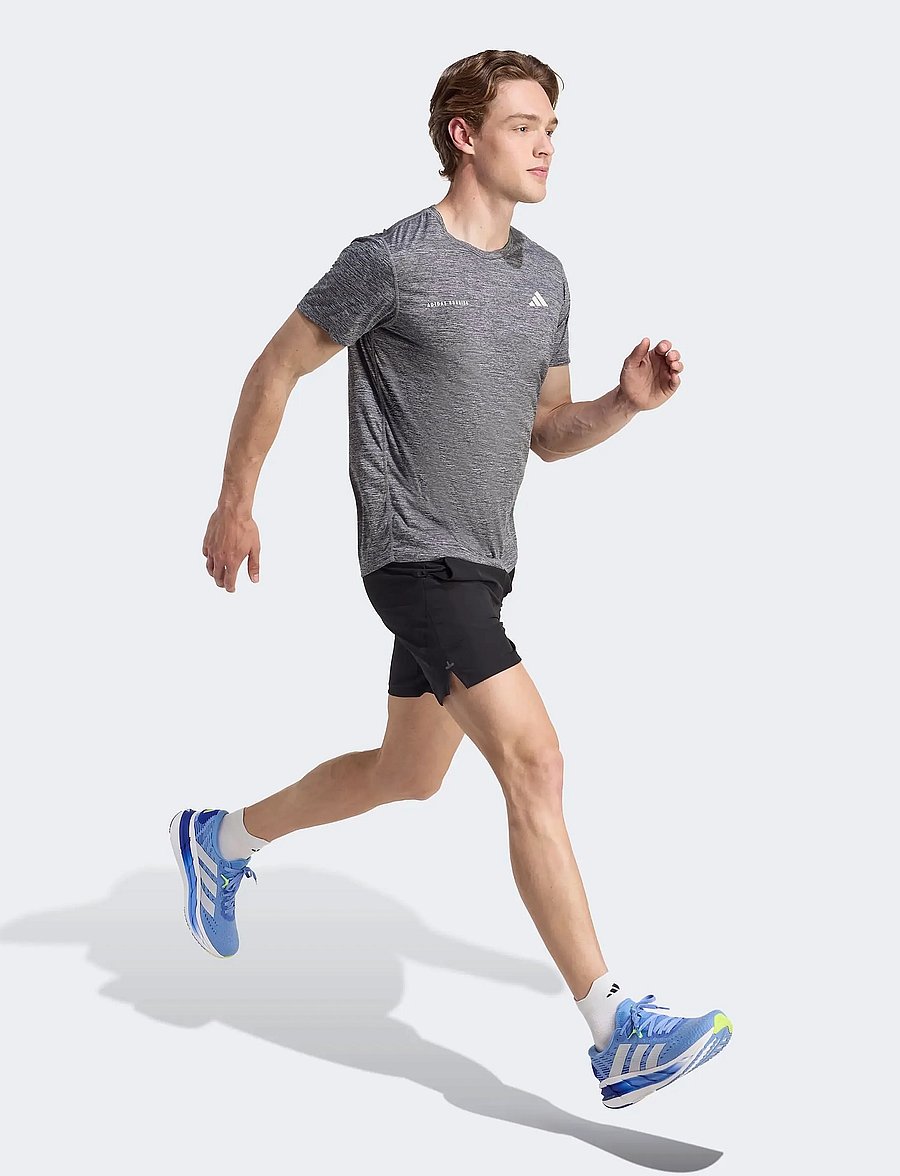 adidas Performance - OTR MEL TEE M - t-shirts - black/grthme - 0