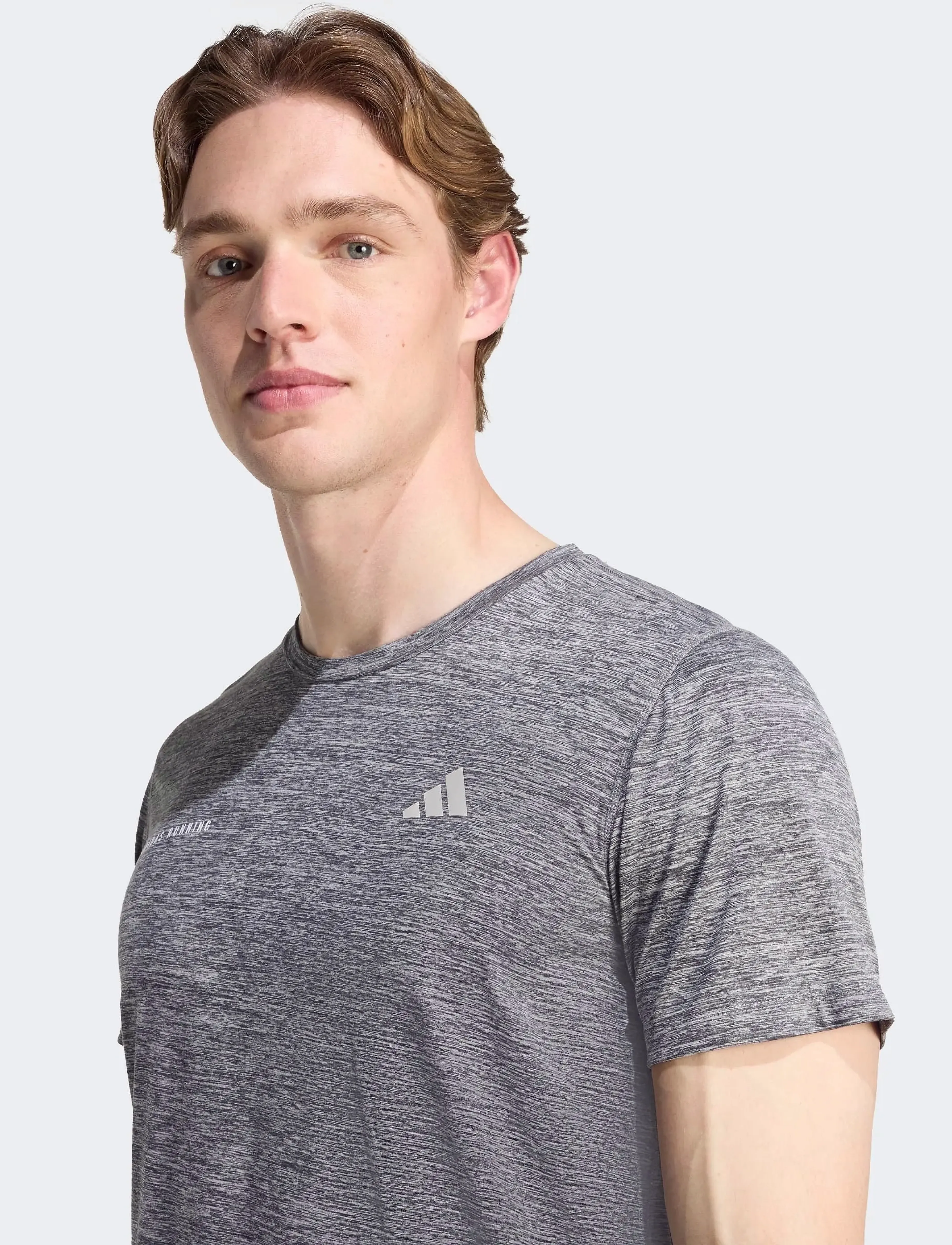adidas Performance OTR MEL TEE M - Streetstyle - BLACK/GRTHME / grey