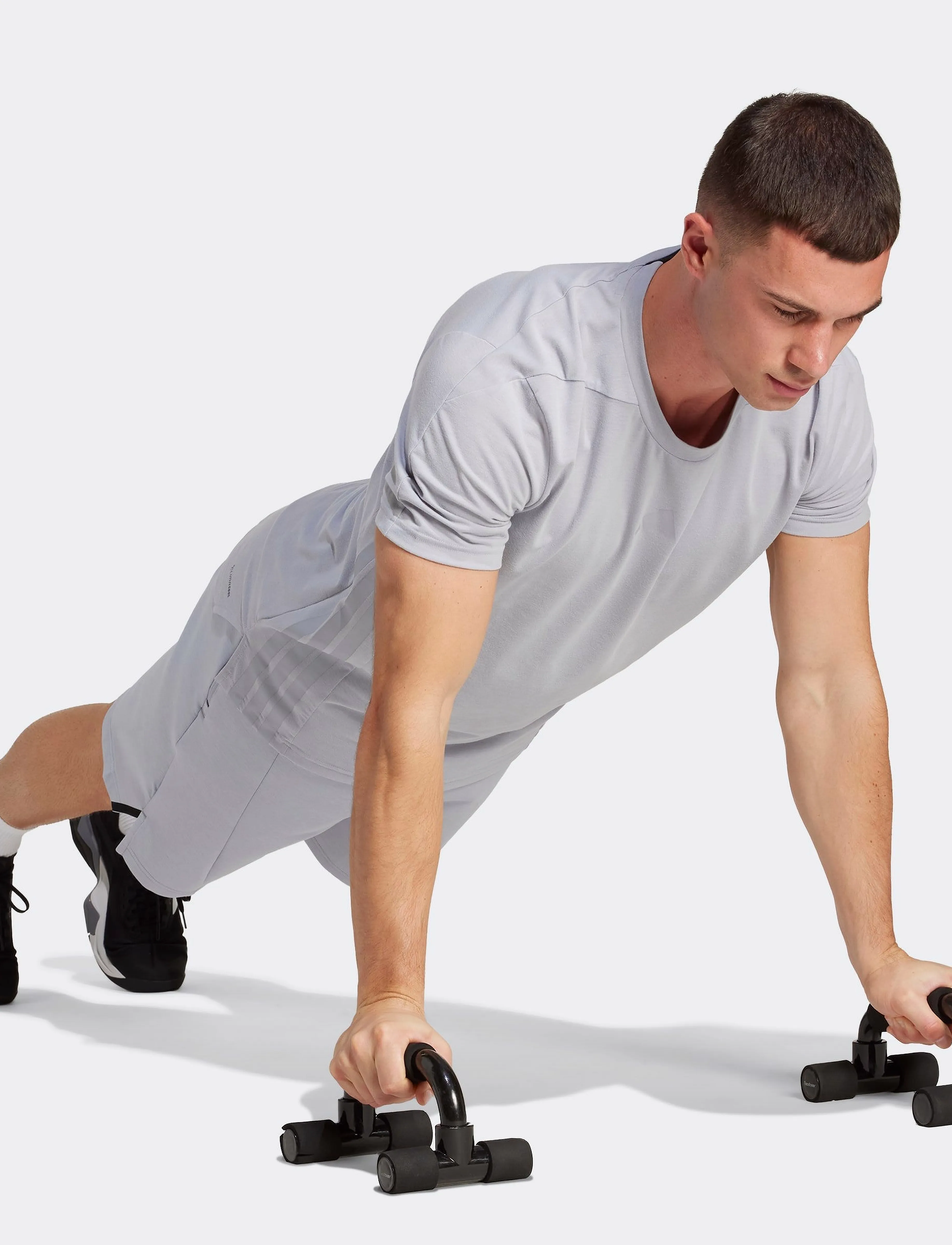 adidas Performance - D4T 3S TEE - t-shirts - halsil - 2