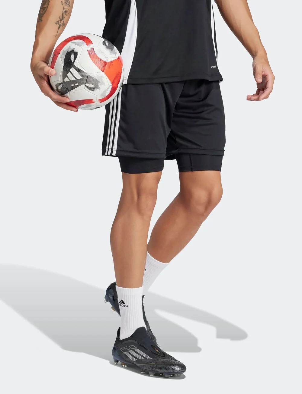 adidas Performance - TF SHRT TIGHT M - trainingstights - black - 0