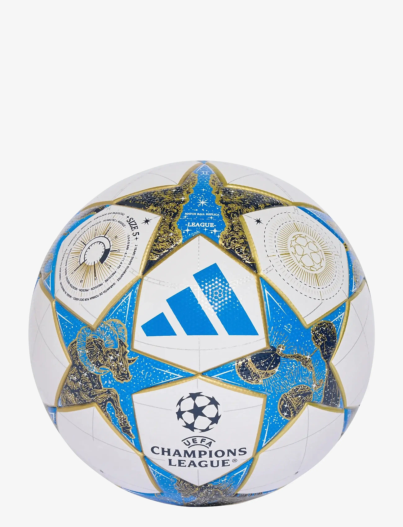 adidas Performance - UCL LGE - jalgpallid - white/dkblue/panton/g - 0