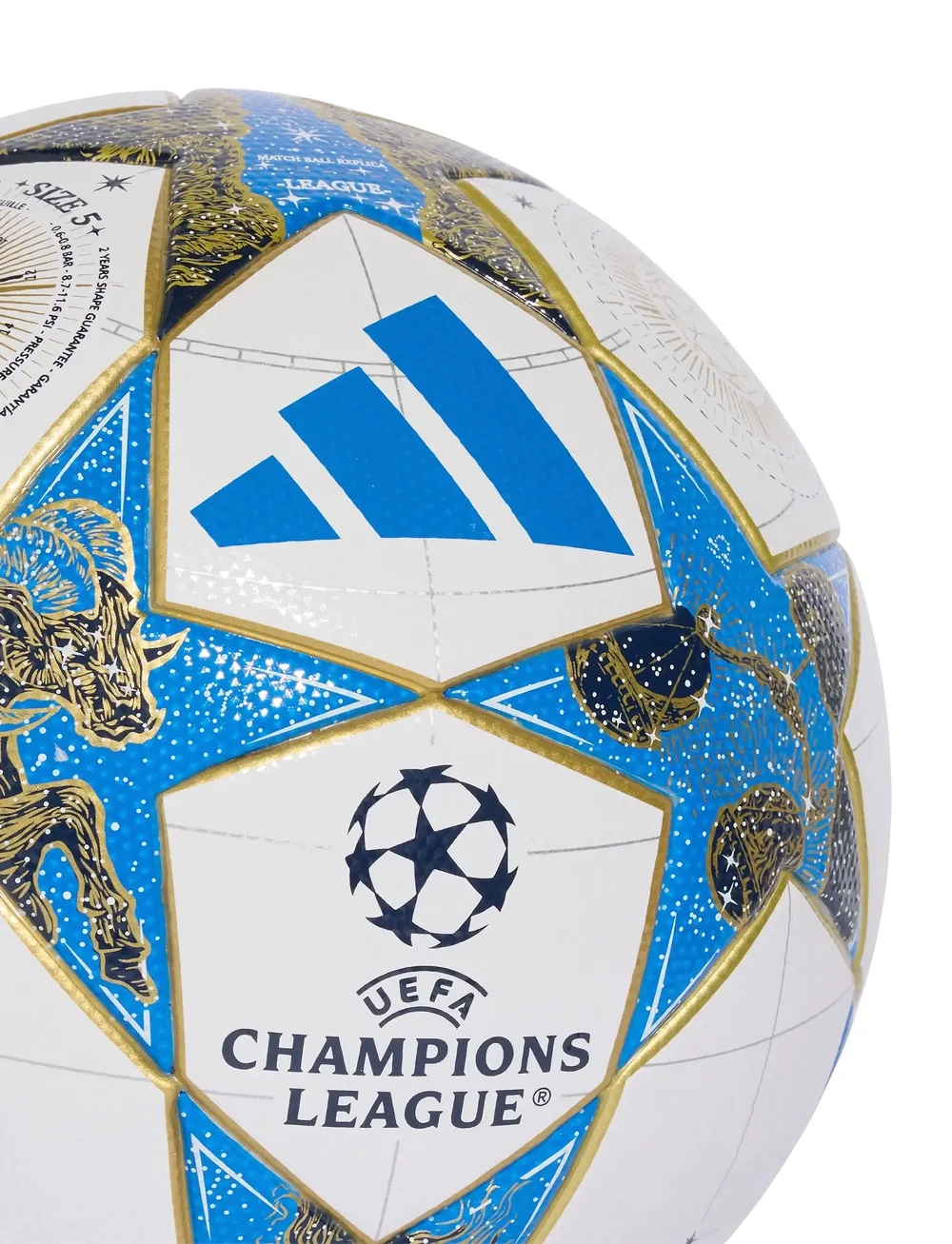 adidas Performance - UCL LGE - fußbälle - white/dkblue/panton/g - 2