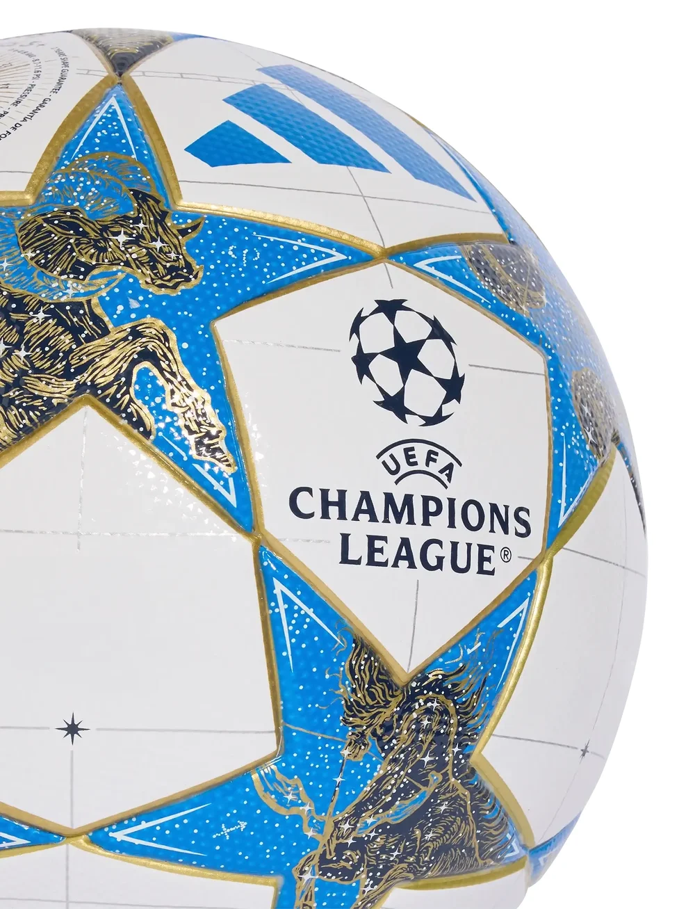 adidas Performance - UCL LGE - fußbälle - white/dkblue/panton/g - 3