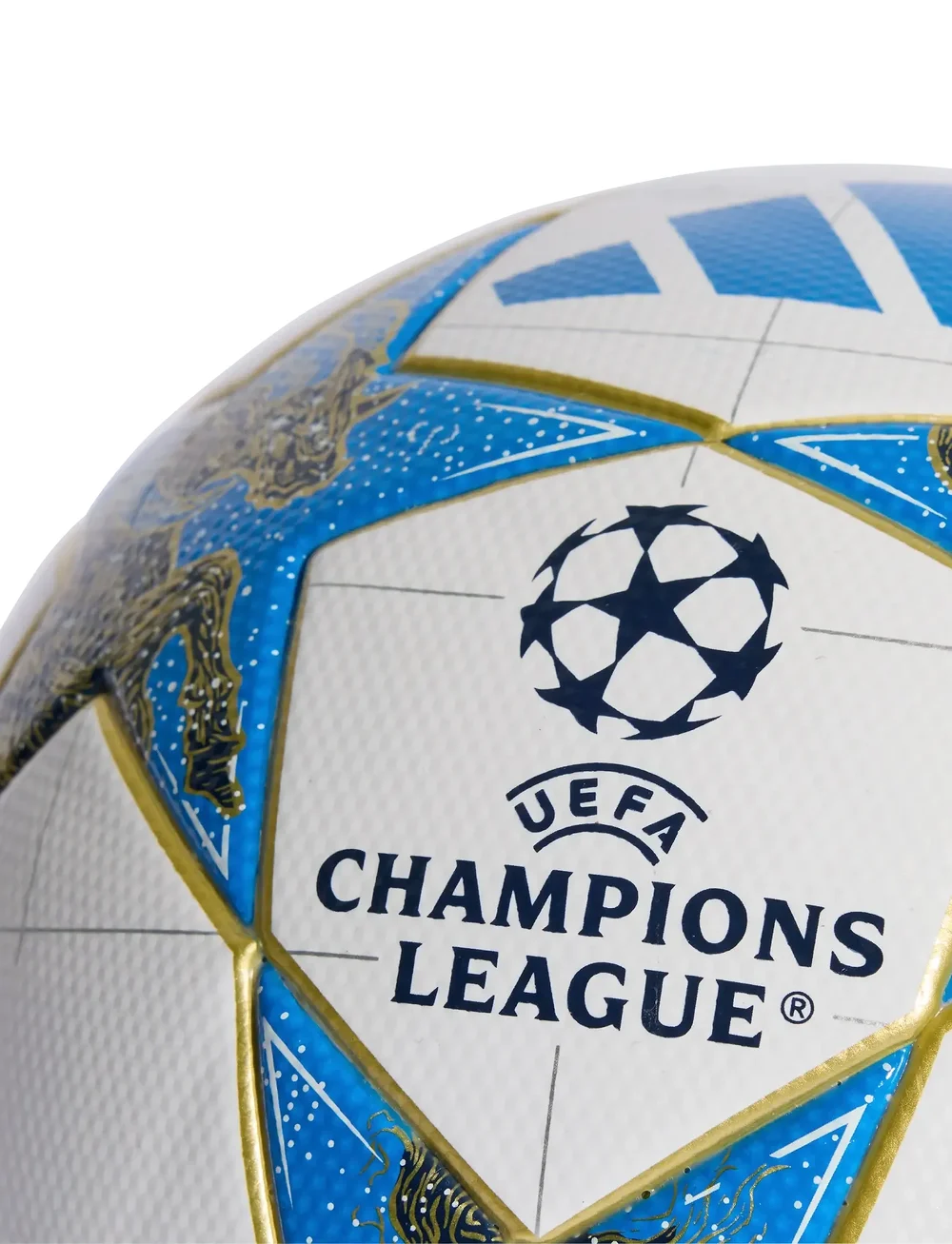 adidas Performance - UCL LGE BOX - piłki nożne - white/dkblue/panton/g - 2