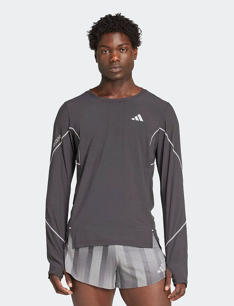 adidas Performance - ADIZERO P LS M - langarmshirts - black - 0