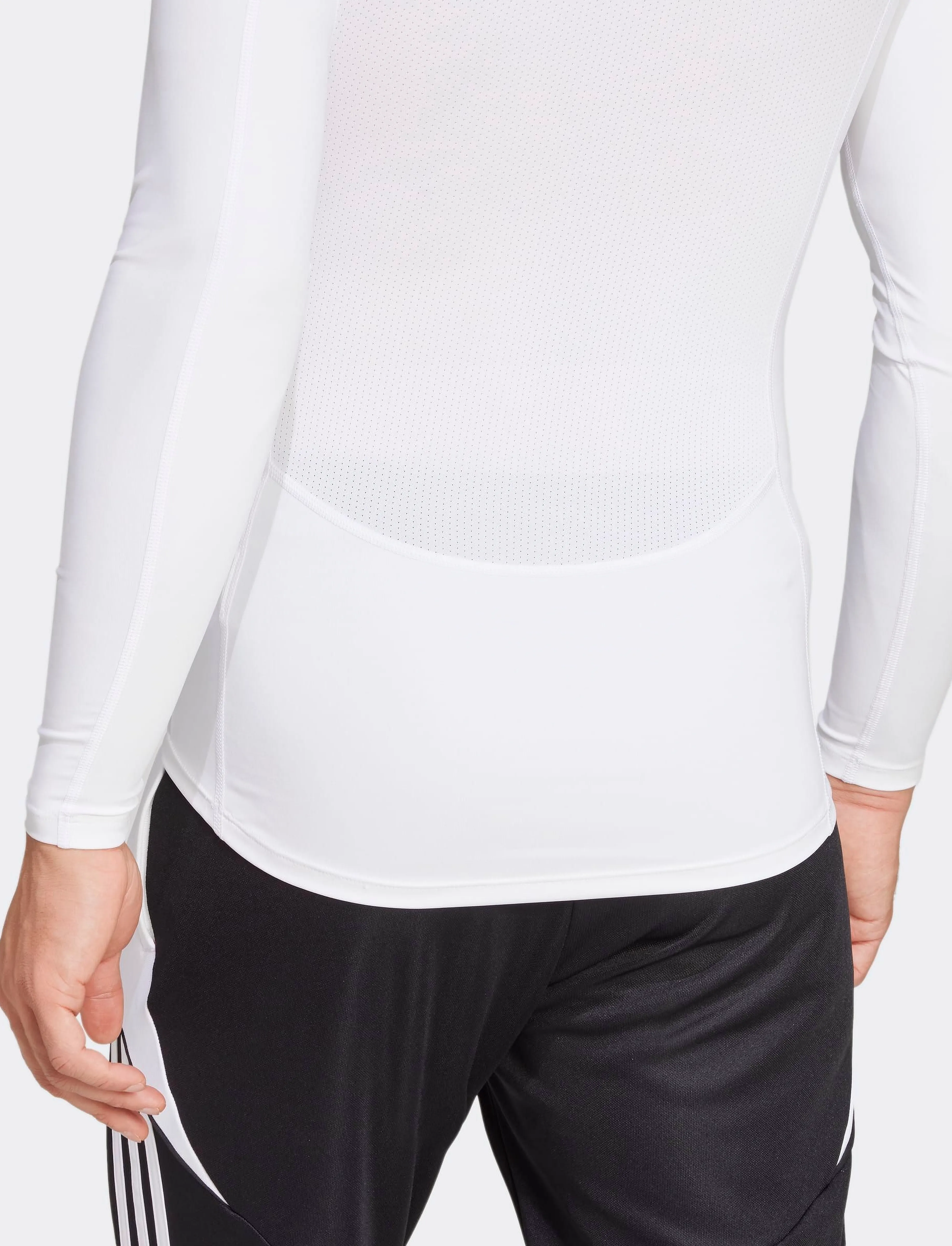 adidas Performance - TF LS TEE M - aluskihina kantavad alussärgid - white - 3