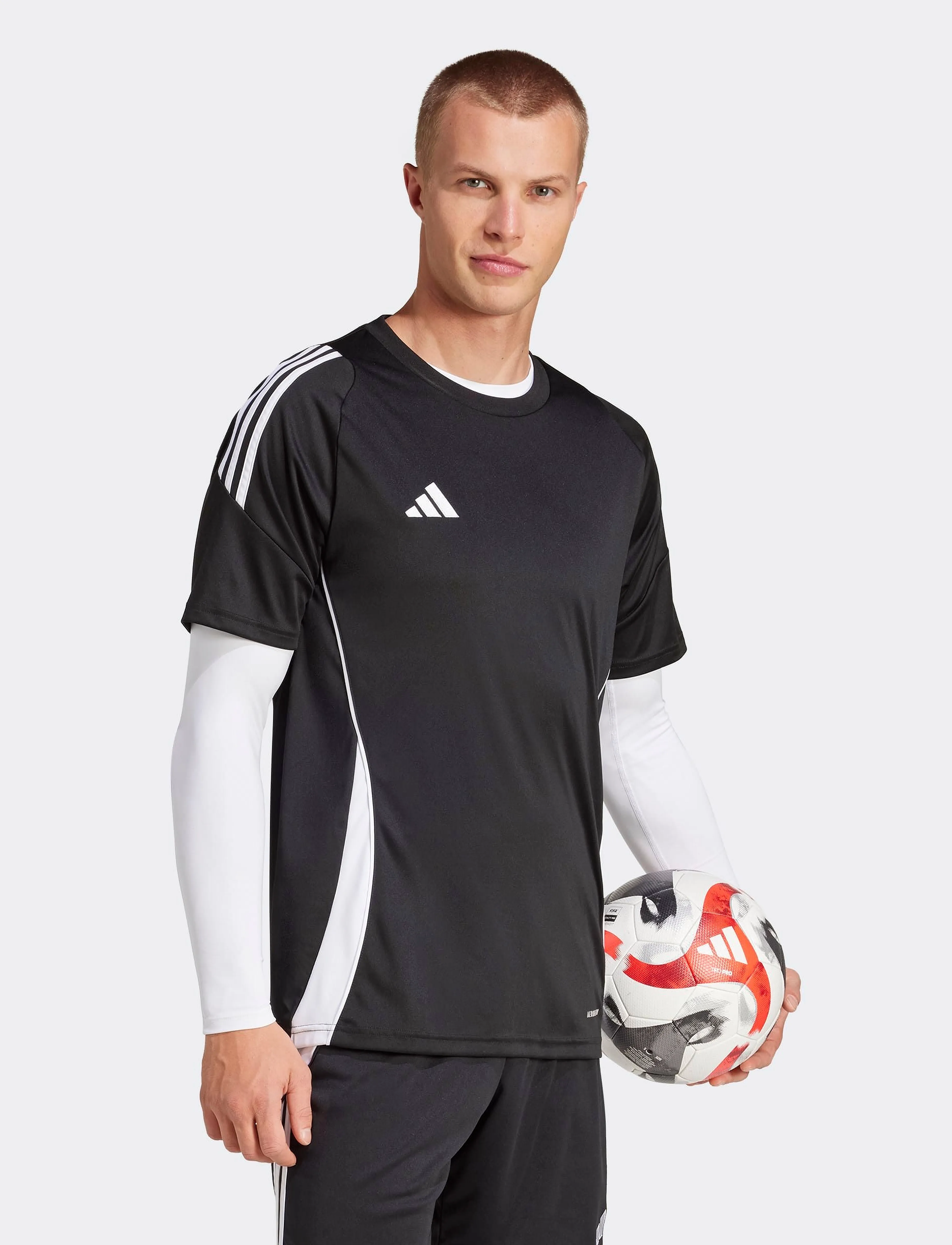 adidas Performance - TF LS TEE M - aluskihina kantavad alussärgid - white - 5