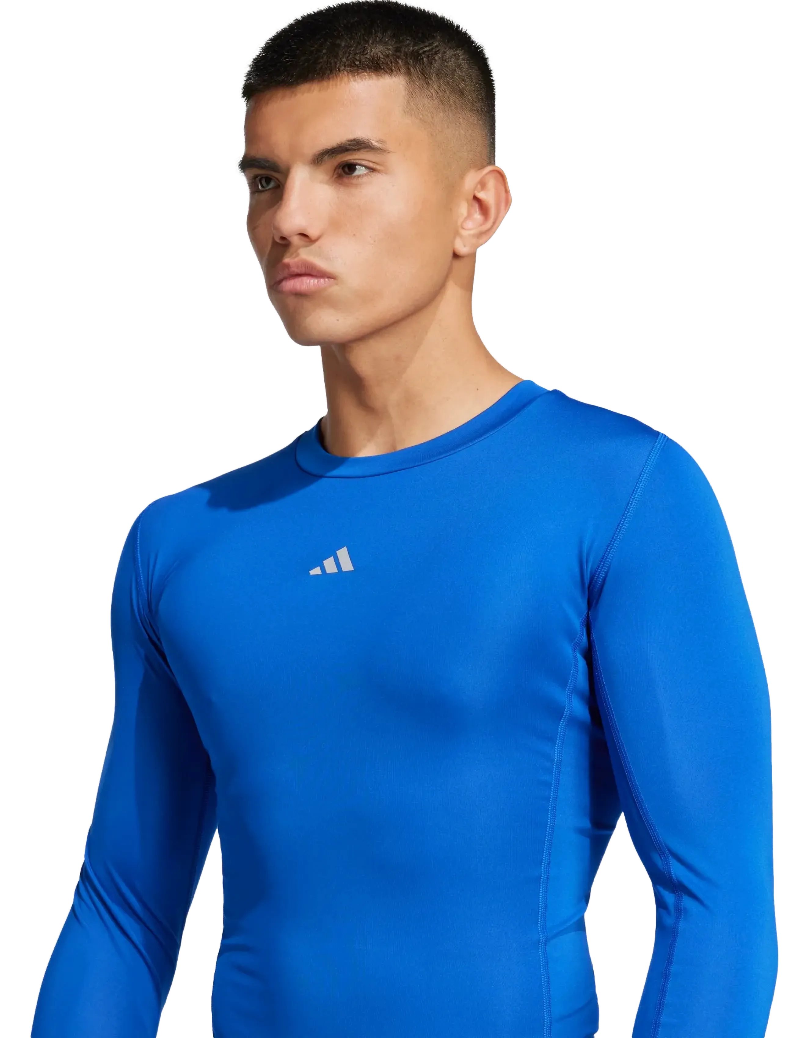 Långärmade T-shirts adidas T-shirt Techfit première couche sous une tenue de sport 6