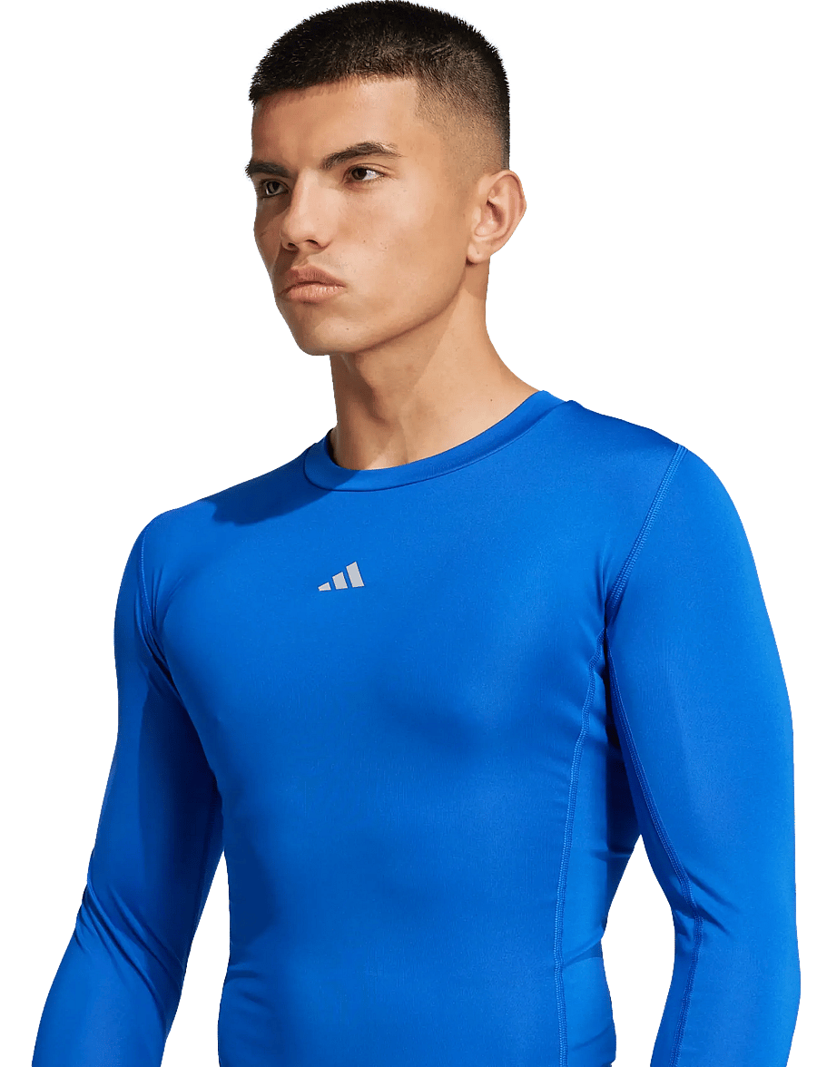 adidas Performance - TF LS TEE M - apatinės palaidinės - royblu - 4