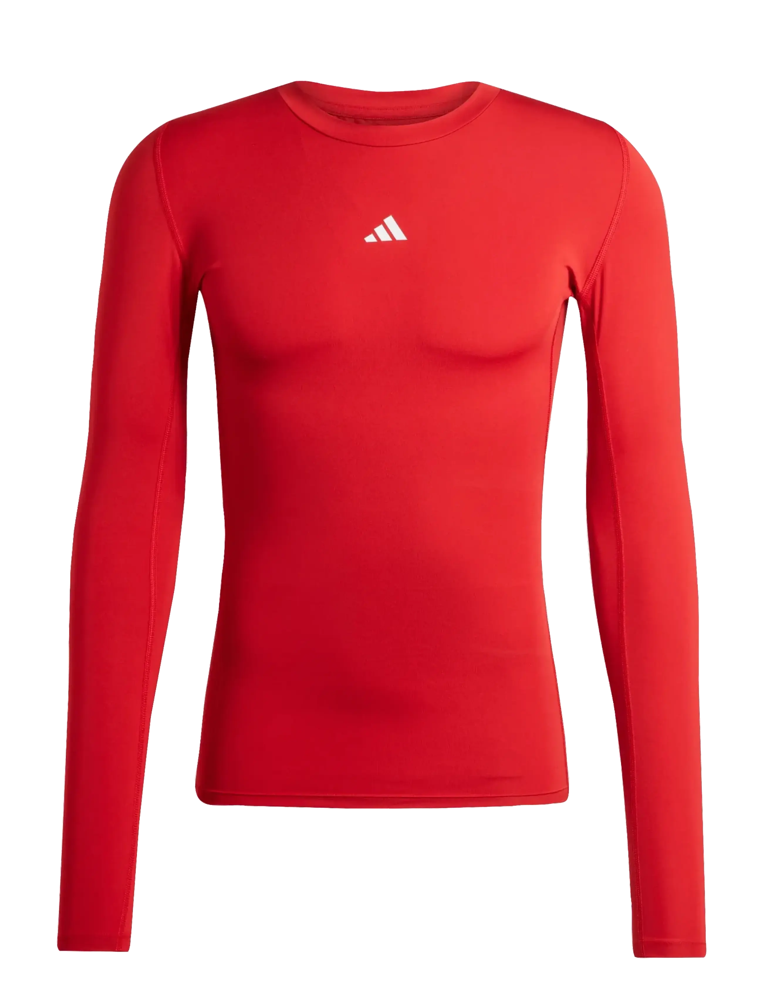 adidas Performance TF LS TEE M - Fleece & Midlayer - TEPORE / red