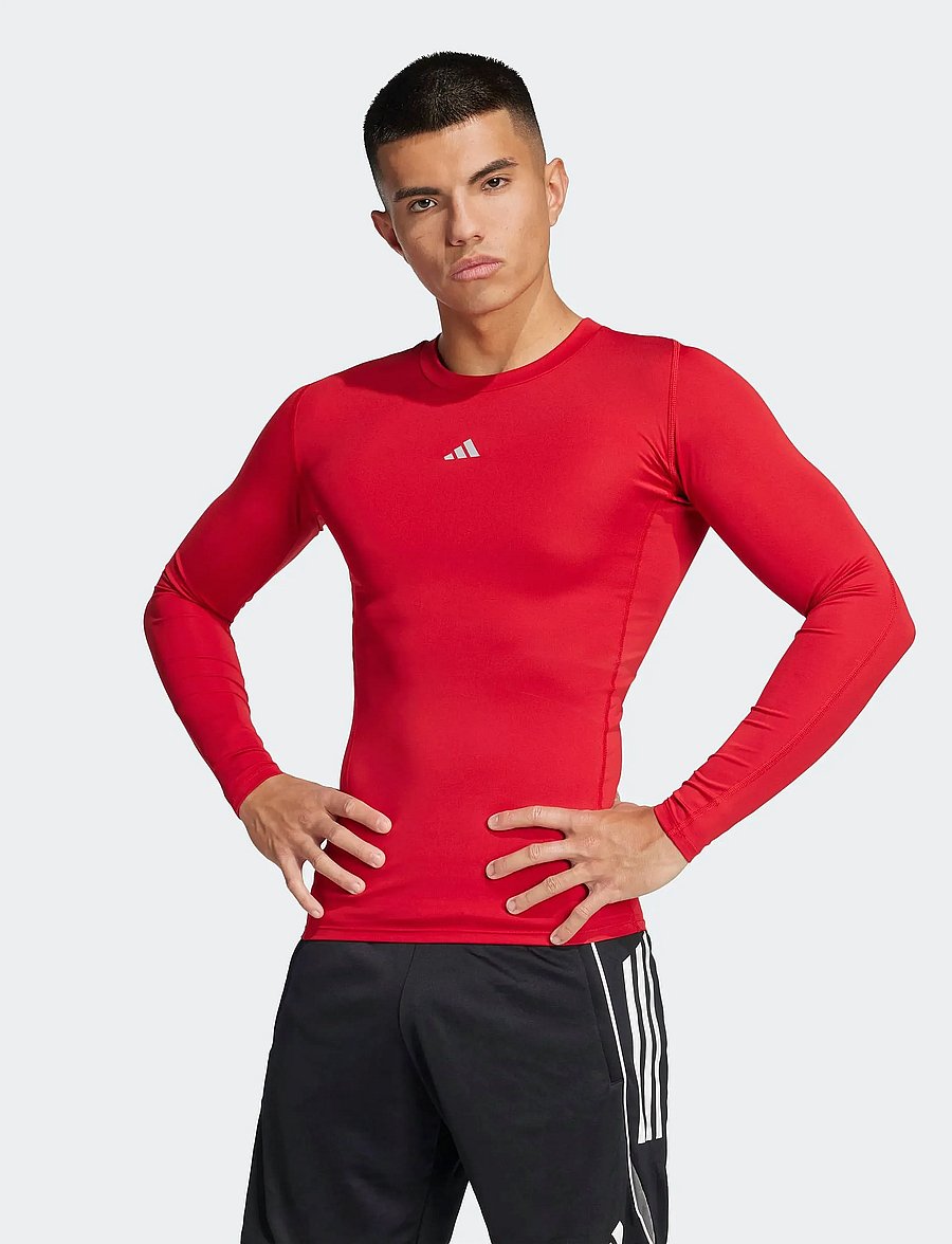 adidas Performance - TF LS TEE M - funktionsunterwäsche - oberteile - tepore - 0