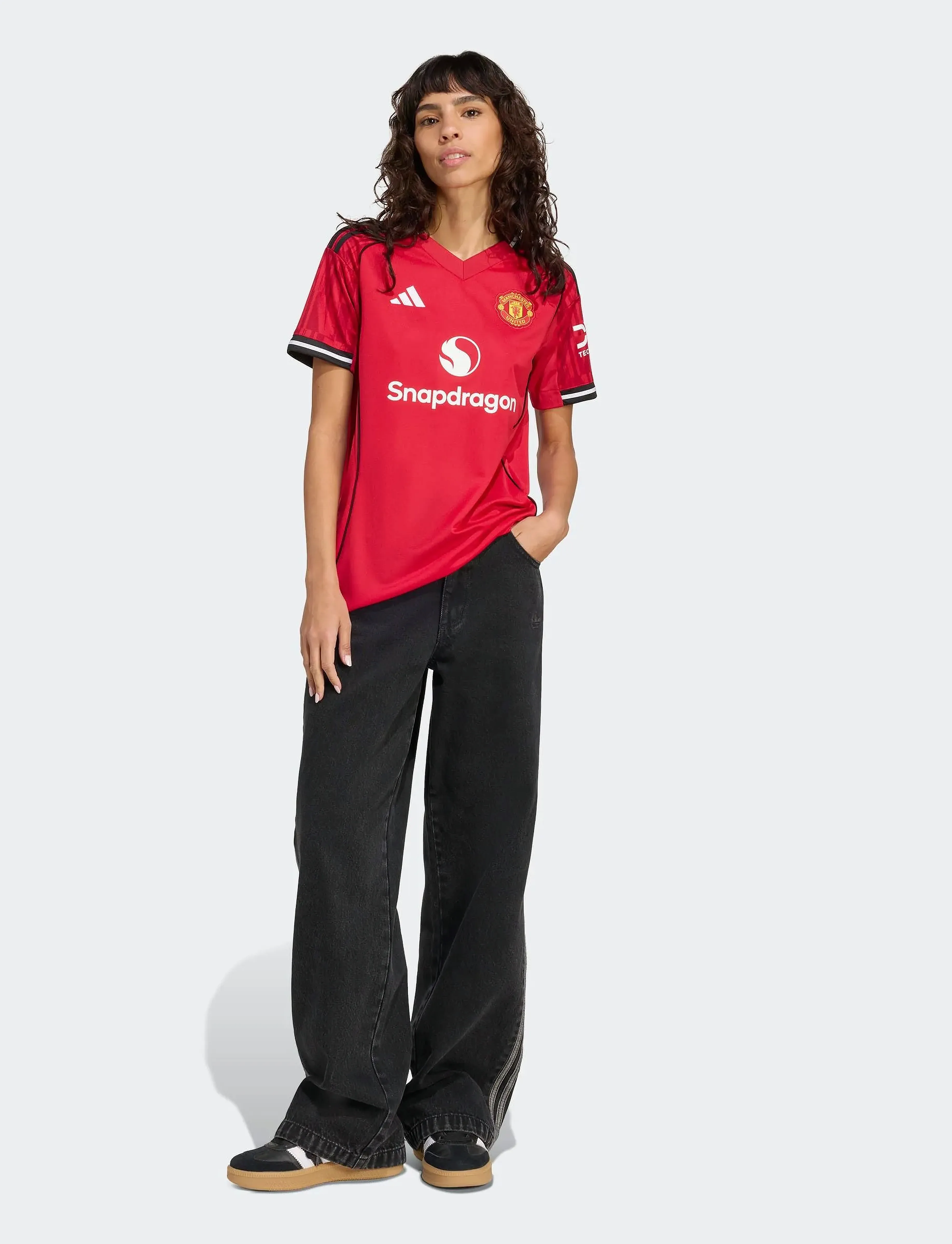adidas Performance - MUFC H JSY W - futbolo marškinėliai - mufred - 4