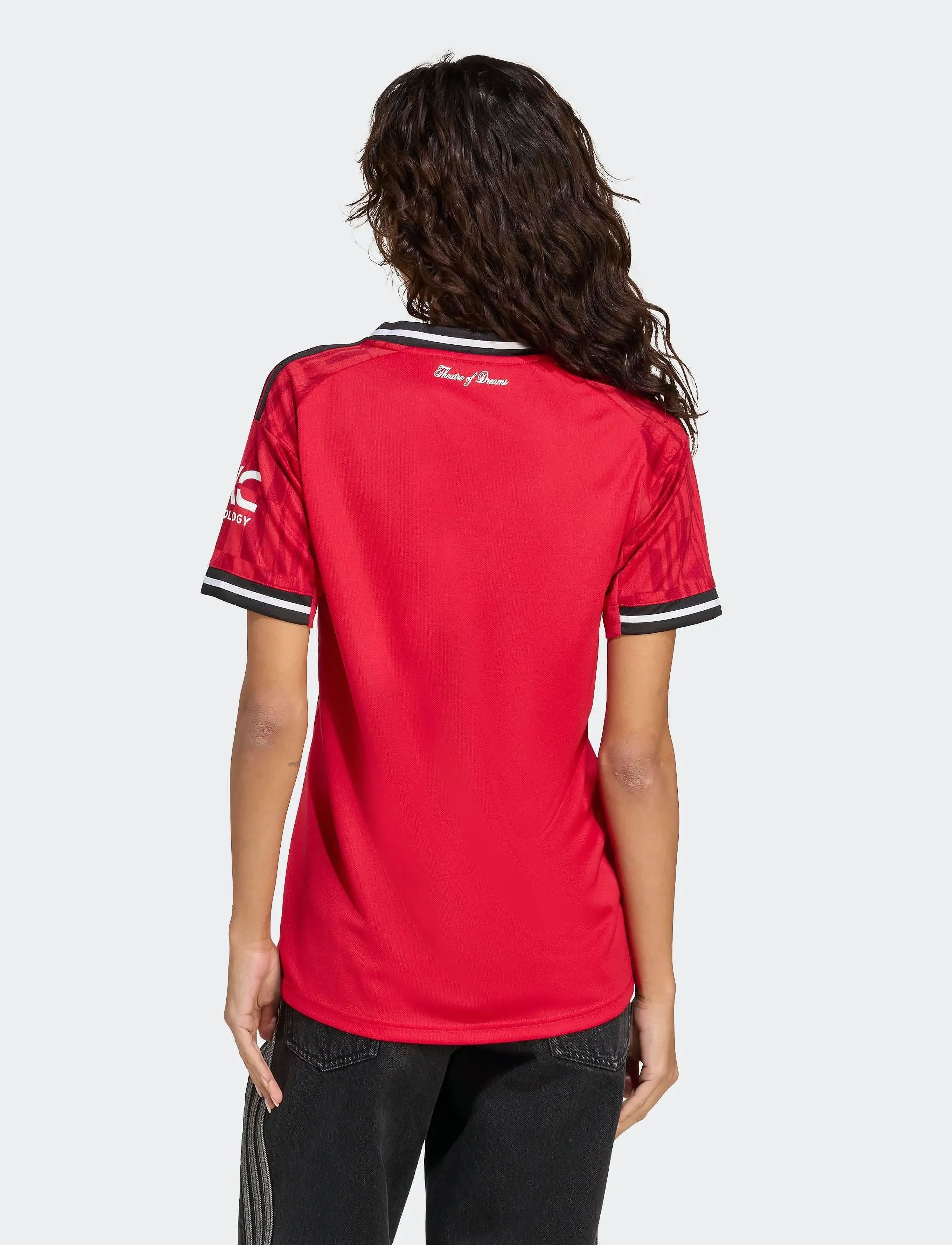 adidas Performance - MUFC H JSY W - futbolo marškinėliai - mufred - 5