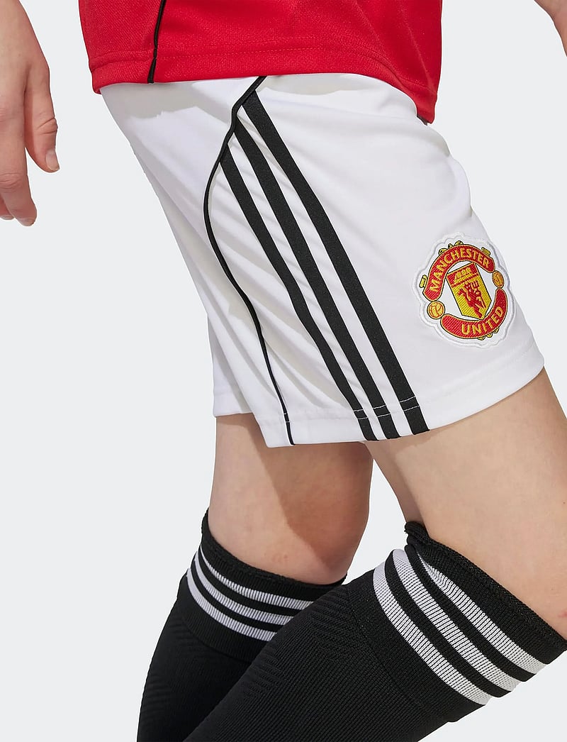 adidas Performance - MUFC H SHO Y - sportsshorts - white - 4