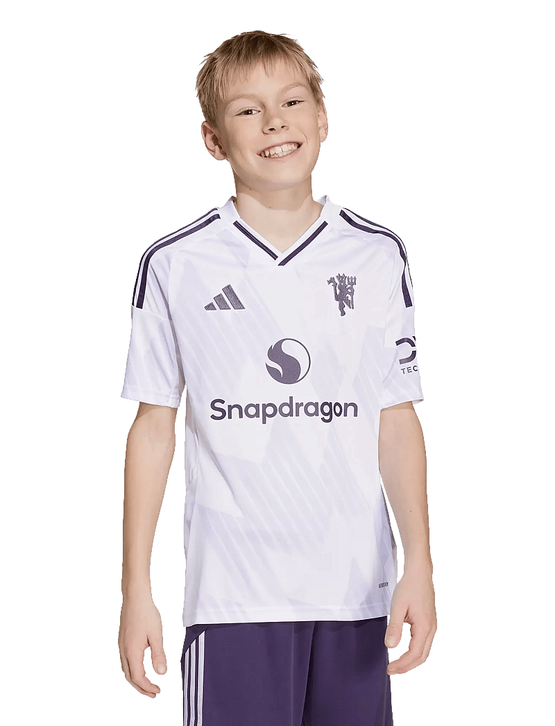 adidas Performance - MUFC A JSY Y - spordisärgid - white - 3