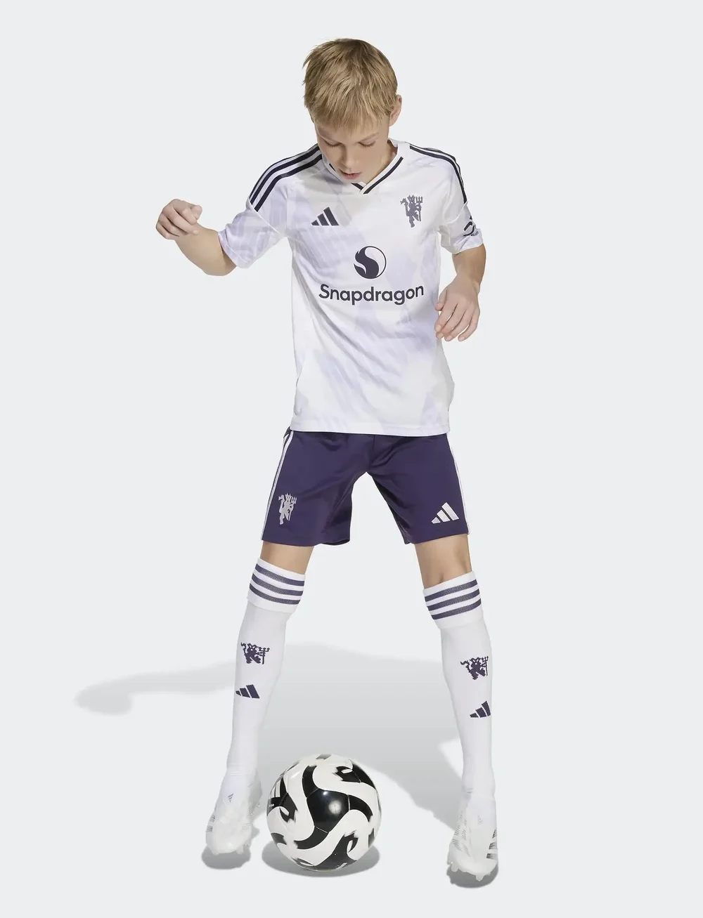 adidas Performance - MUFC A JSY Y - sportoberteile - white - 4