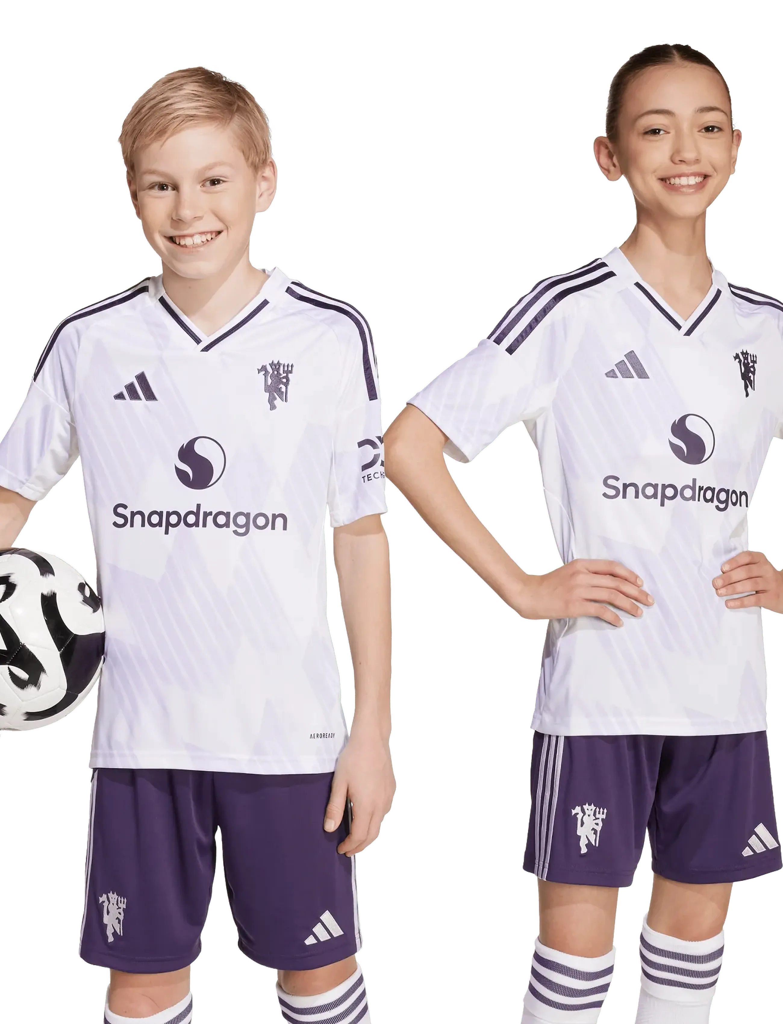 adidas Performance - MUFC A JSY Y - sportstoppe - white - 4