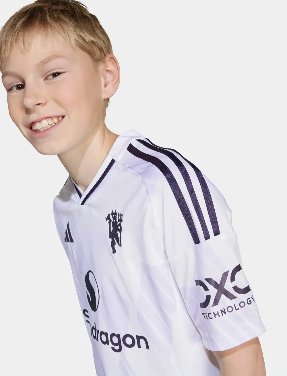 adidas Performance - MUFC A JSY Y - sportoberteile - white - 5