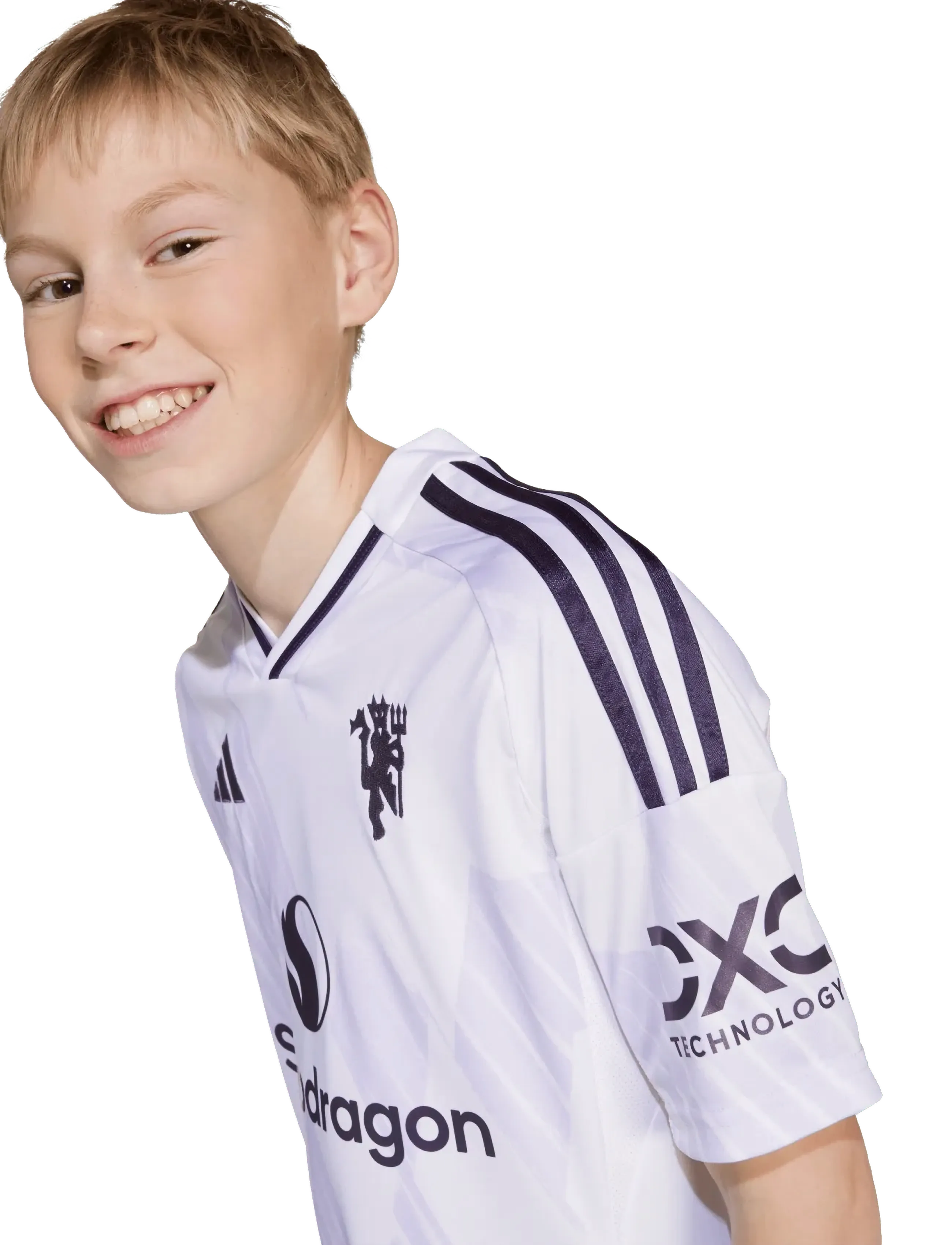 adidas Performance MUFC A JSY Y - Vatertag - WHITE / white