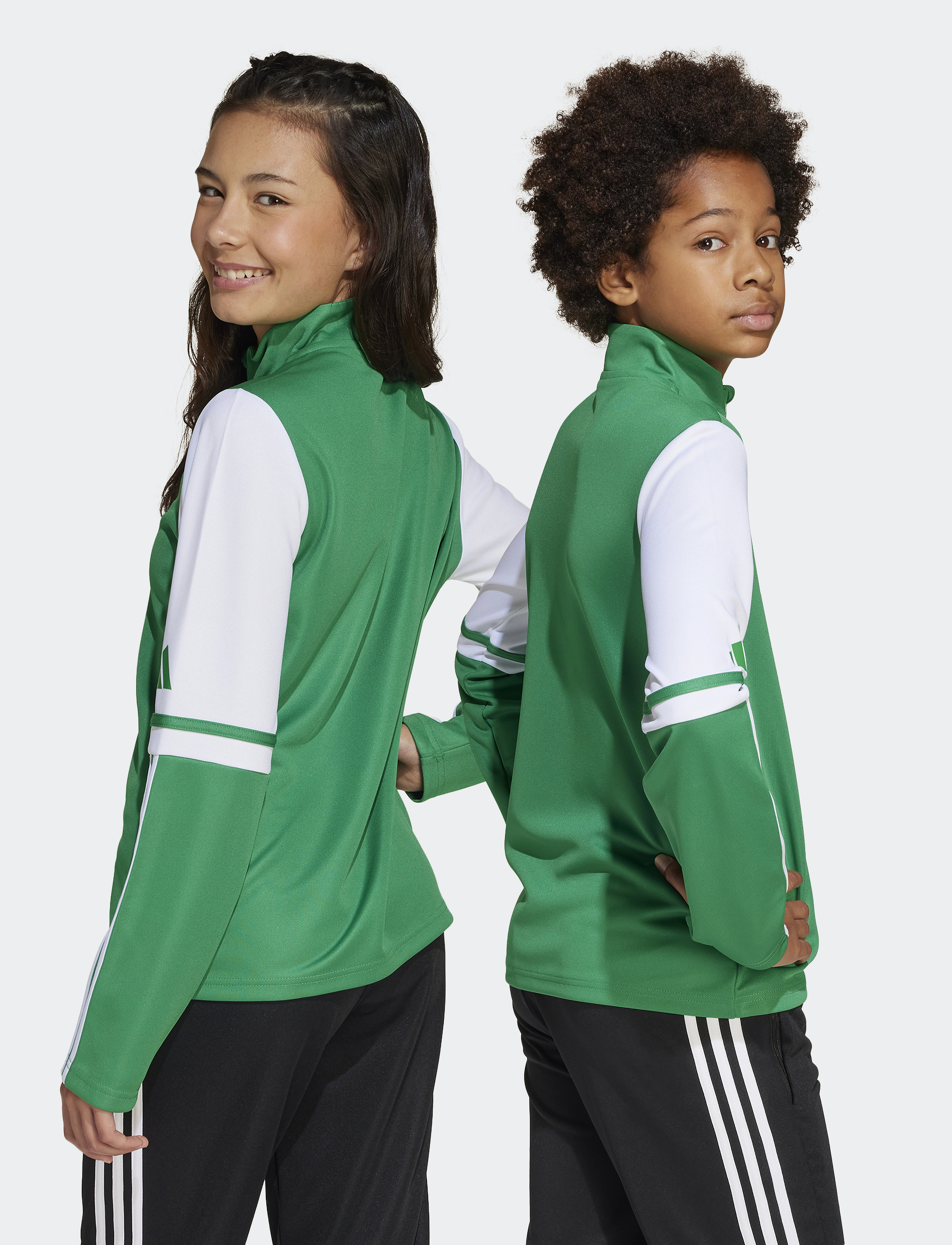 adidas Performance - SQ25 TR TOP Y - suvised sooduspakkumised - teagrn/white - 3