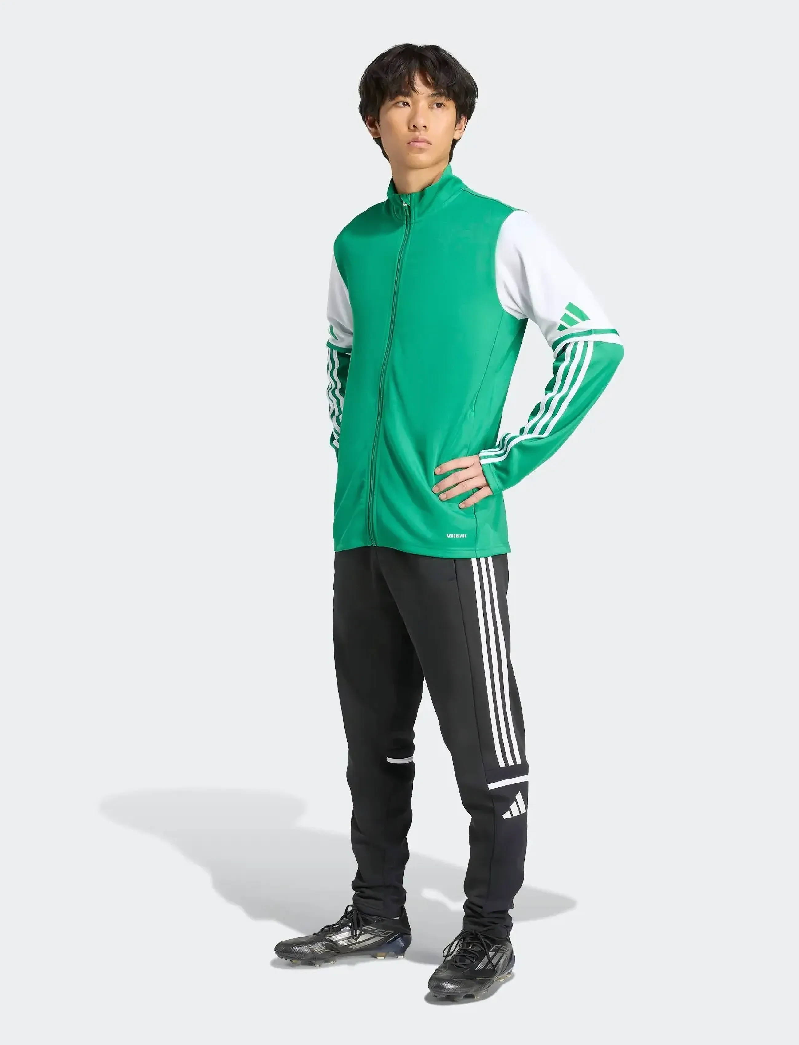 adidas Performance - SQ25 TR JKT - sportjacken - teagrn/white - 5